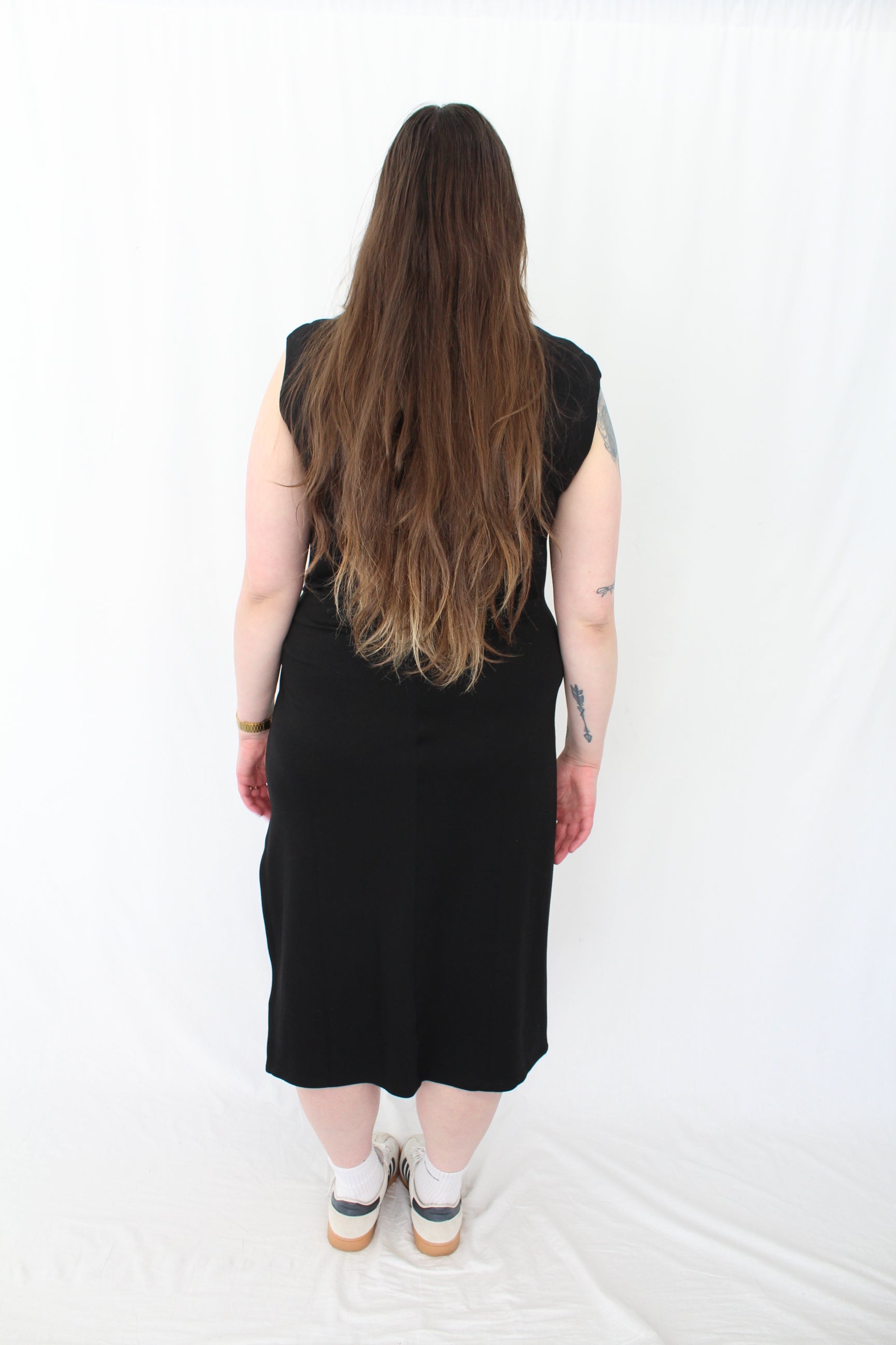 VSX - Ruched Midi Dress NWT
