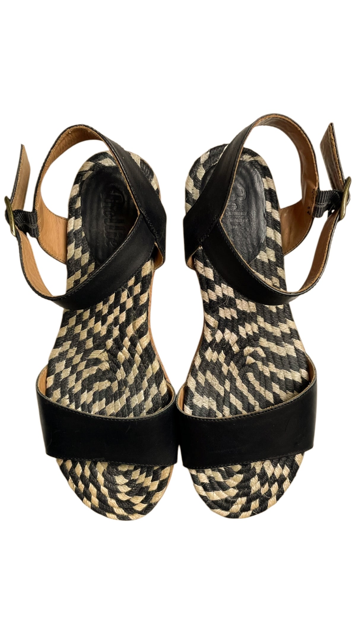 Rollie - Black Sandals