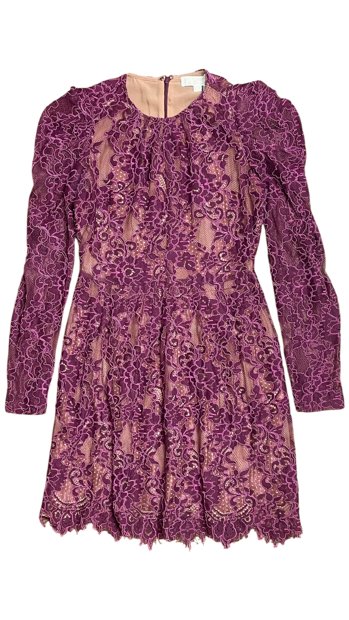 Michael Kors - Lace Puff Sleeve Dress