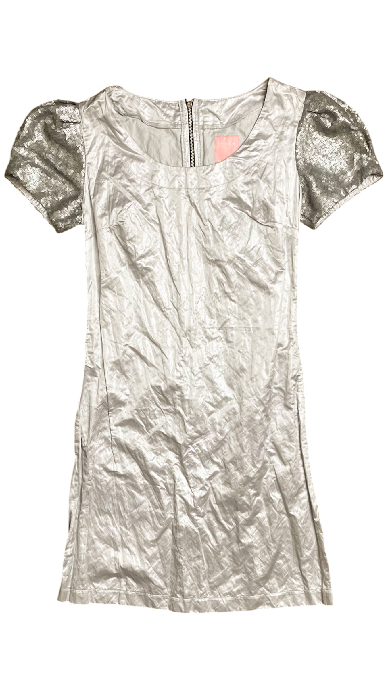 Claire Bloom - Silver Mini Dress