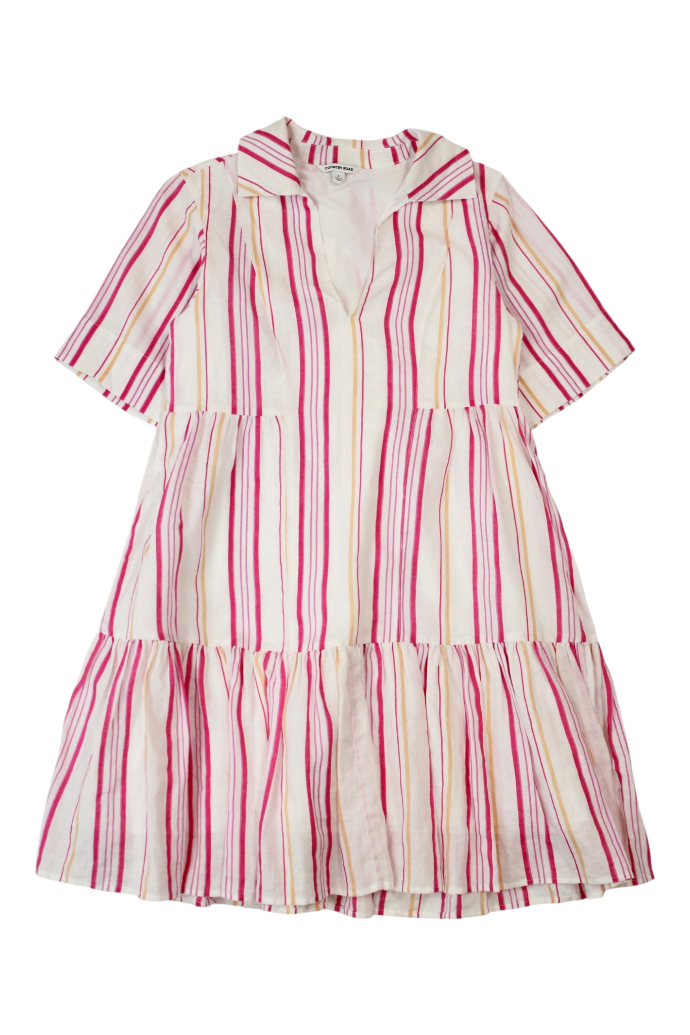 Country Road - Stripe Ramie Dress