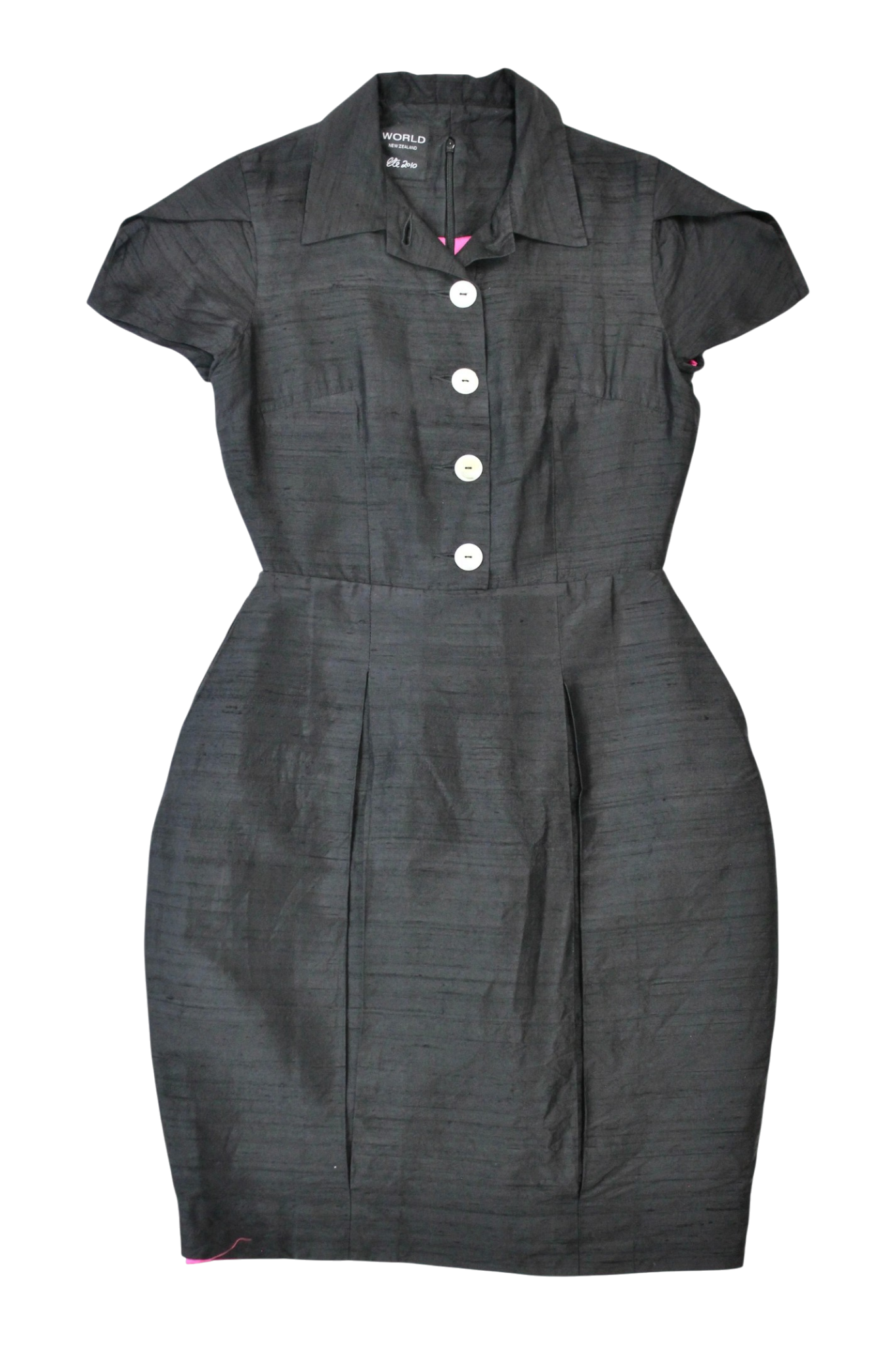 WORLD - Dupion Silk Mini Dress