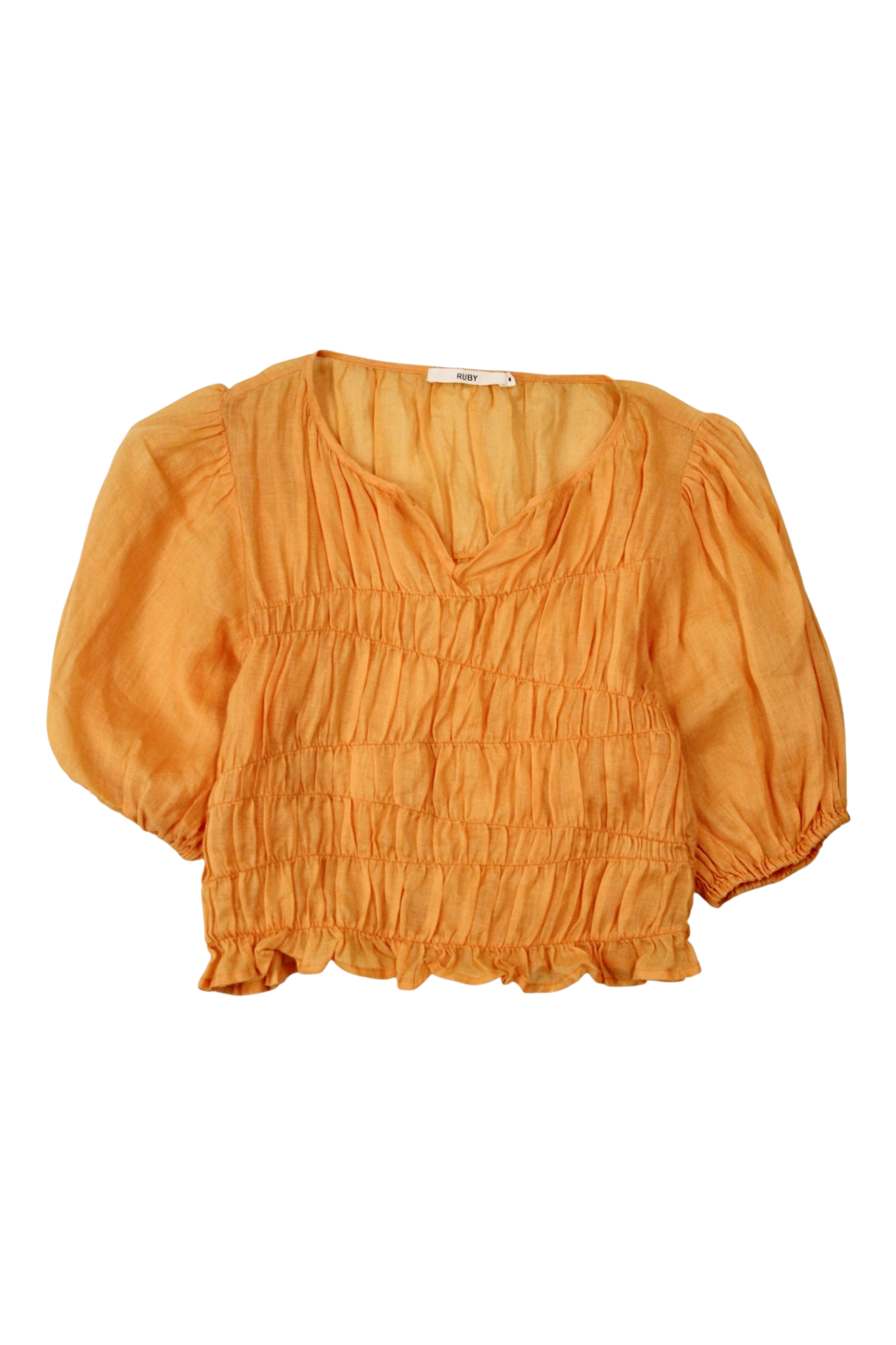 Ruby - Sheer Gather Top