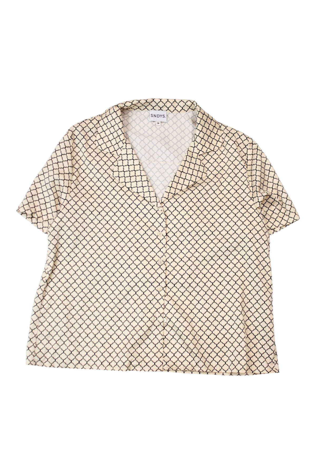 Sndys - Geometric Satin Shirt