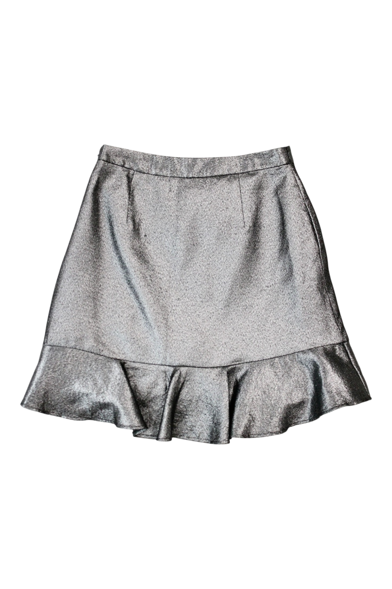 Ruby - Silver Mini Skirt
