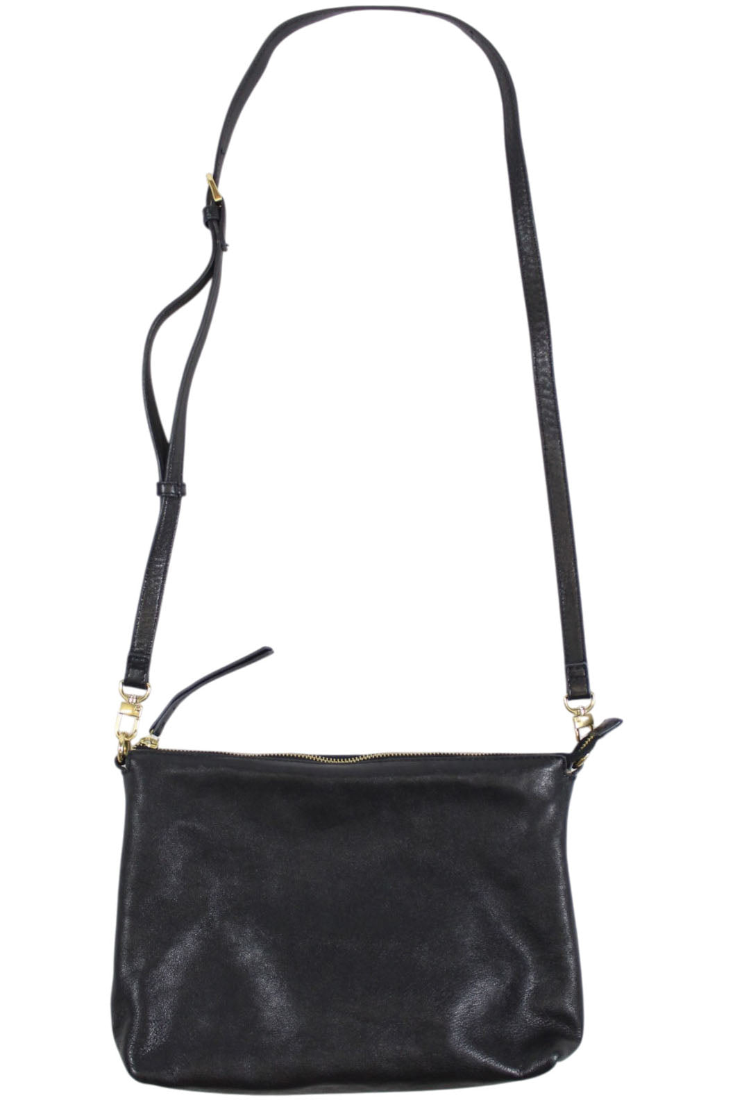 juju & co - Black Leather Shoulder Bag