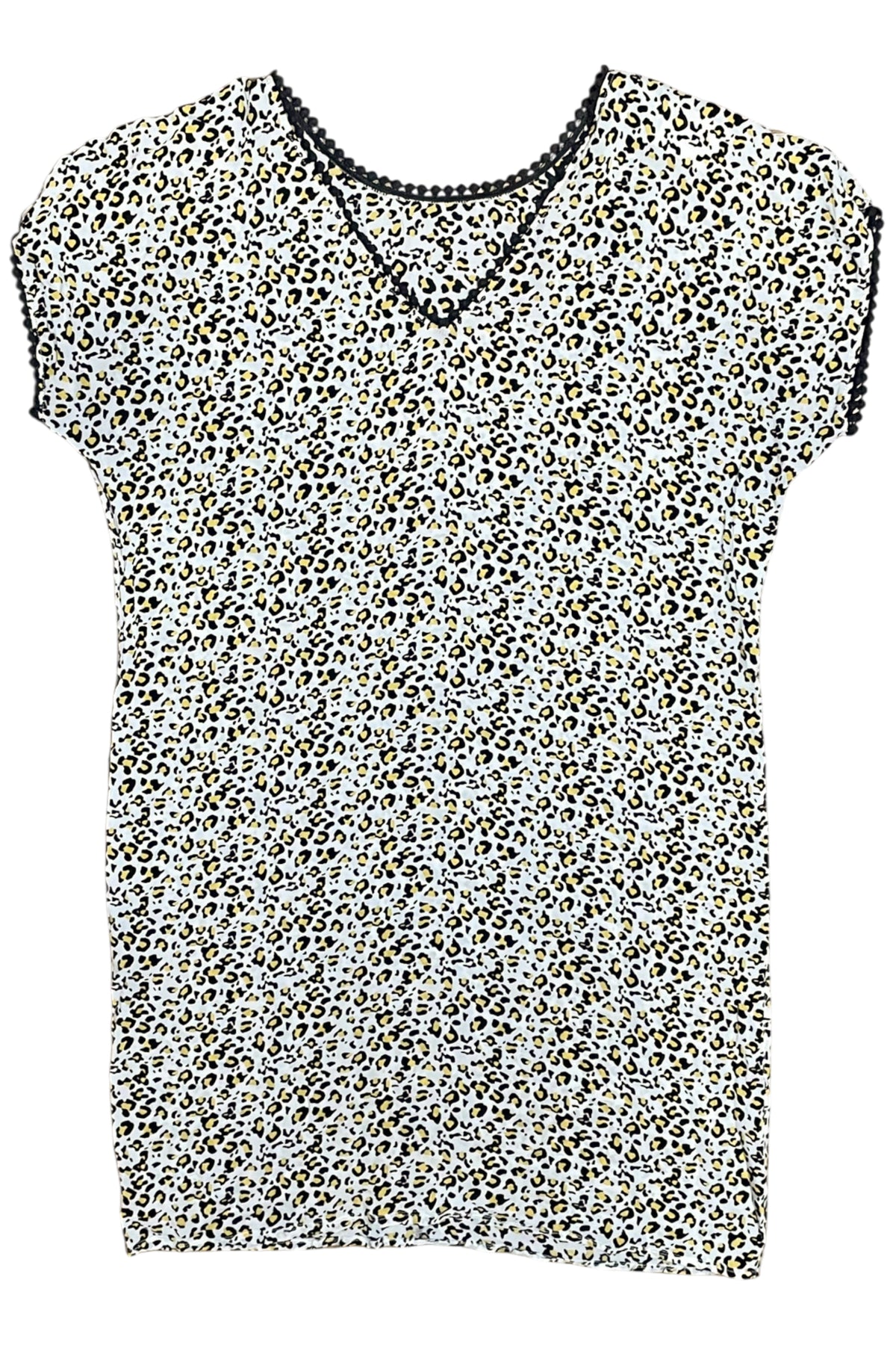 Silk Leopard Print Dress