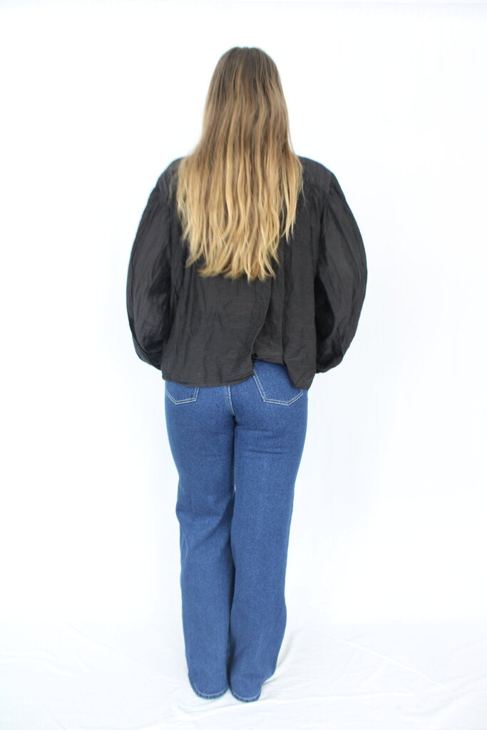 Kookai - Wide Leg Indigo Jeans