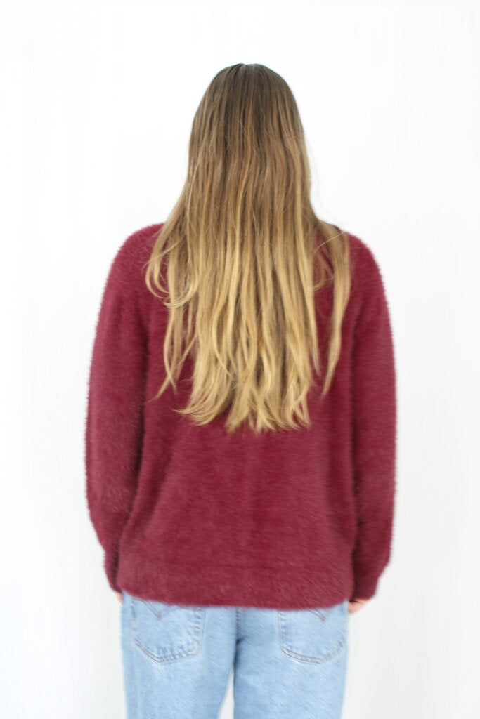 Porter James Sports - Fuzzy Cardigan