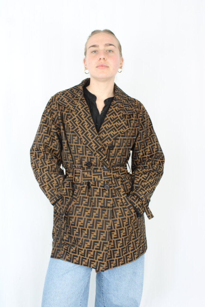 Fendi - Vintage Monogram Coat