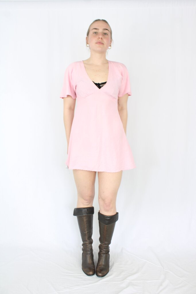 Ruby - Bettina Linen Mini Dress