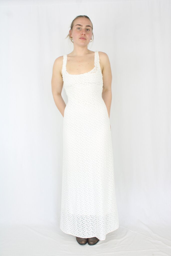 We Wore What - Eyelet Slip Dress