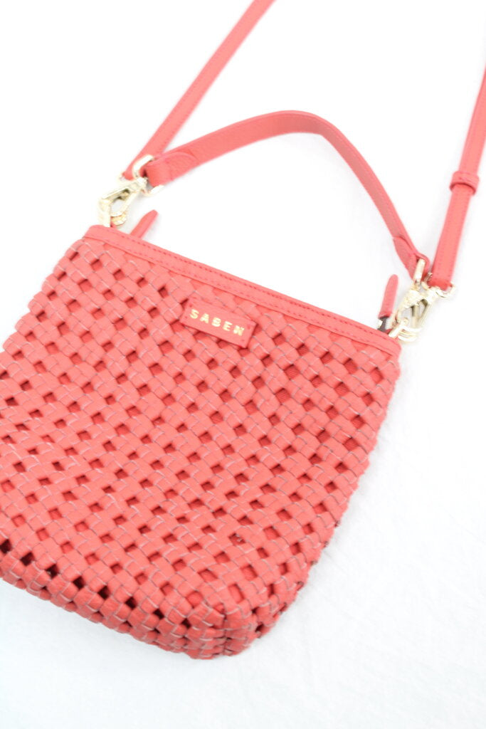Saben - Red Woven Bag