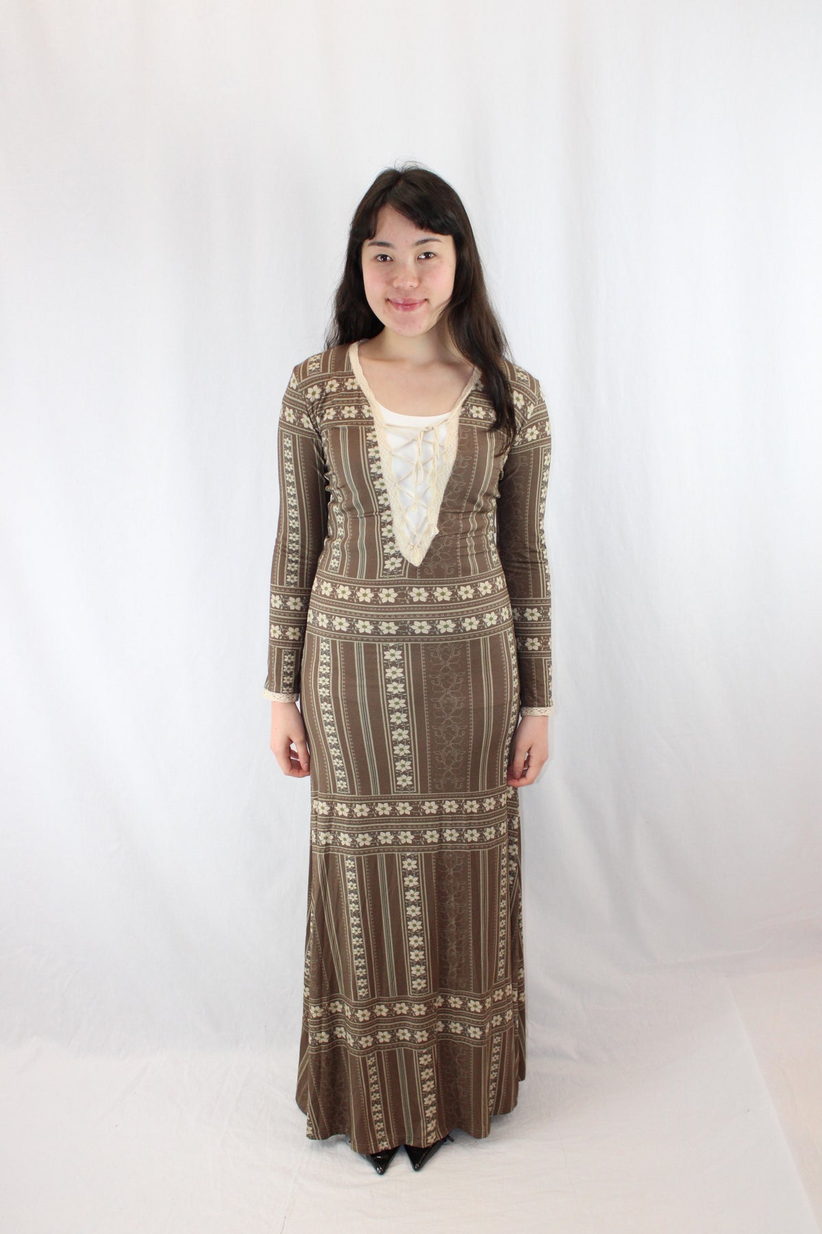 Golden Brown - "Goin' To California" Dress