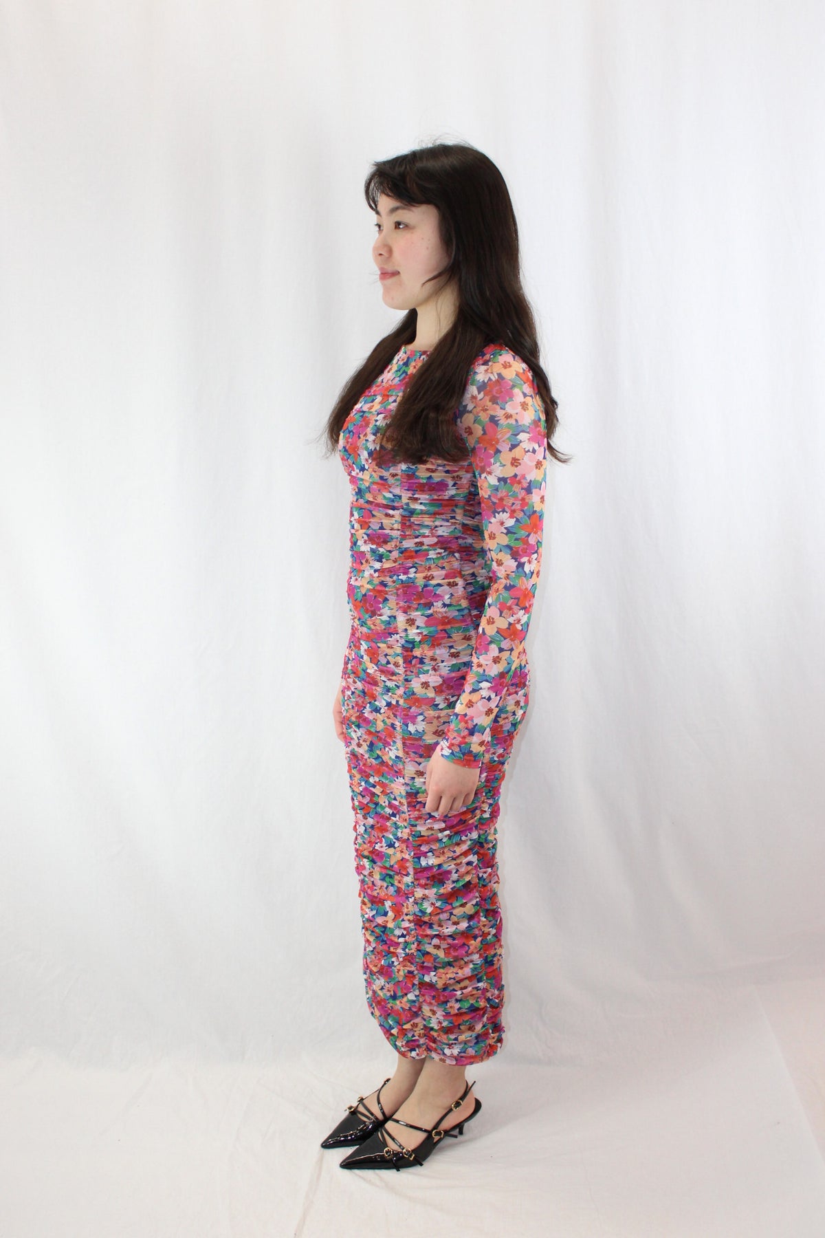 Charlie Holiday - "Valentina Ruched" Dress