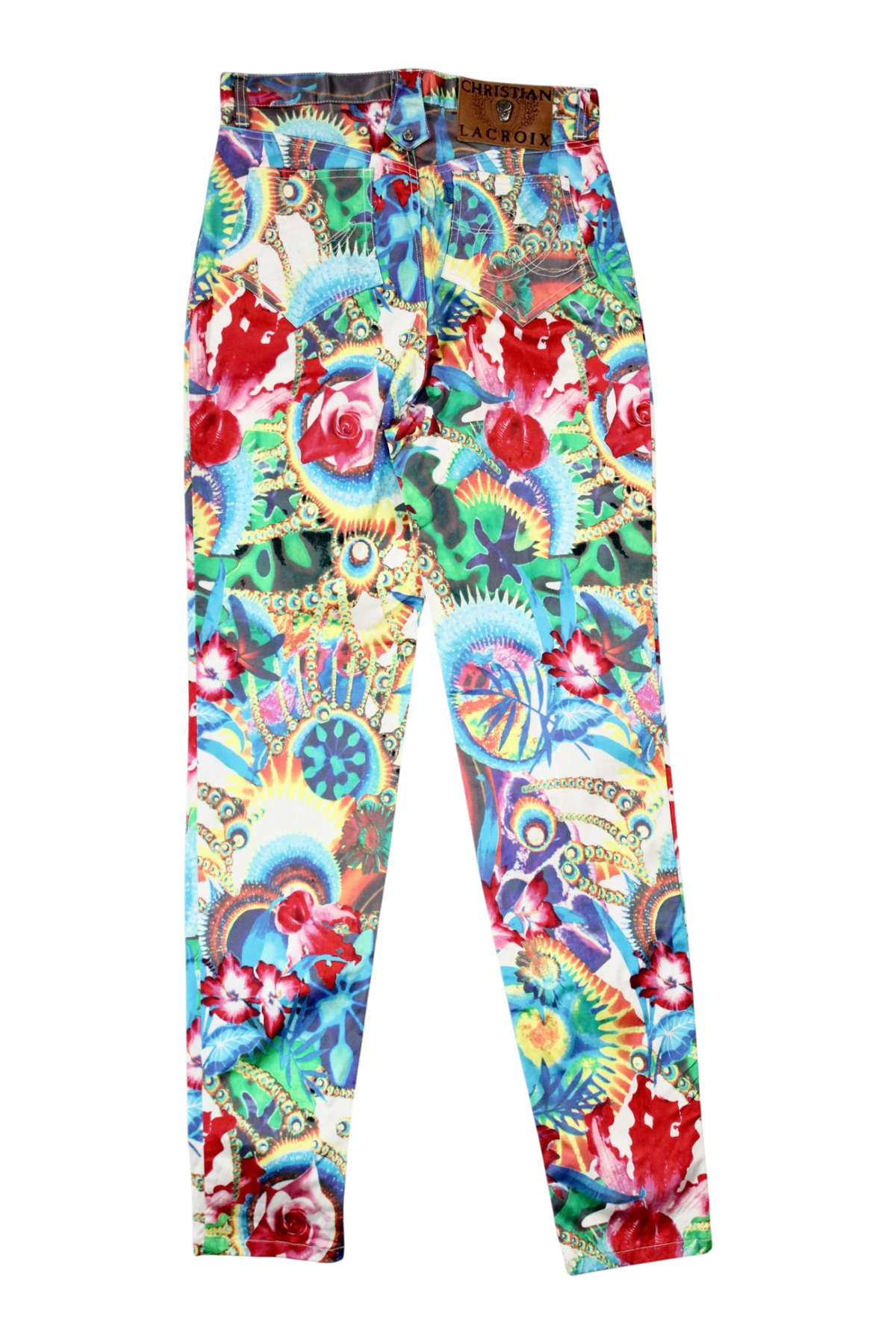 Christian Lacroix - Psychedelic Satin Pants