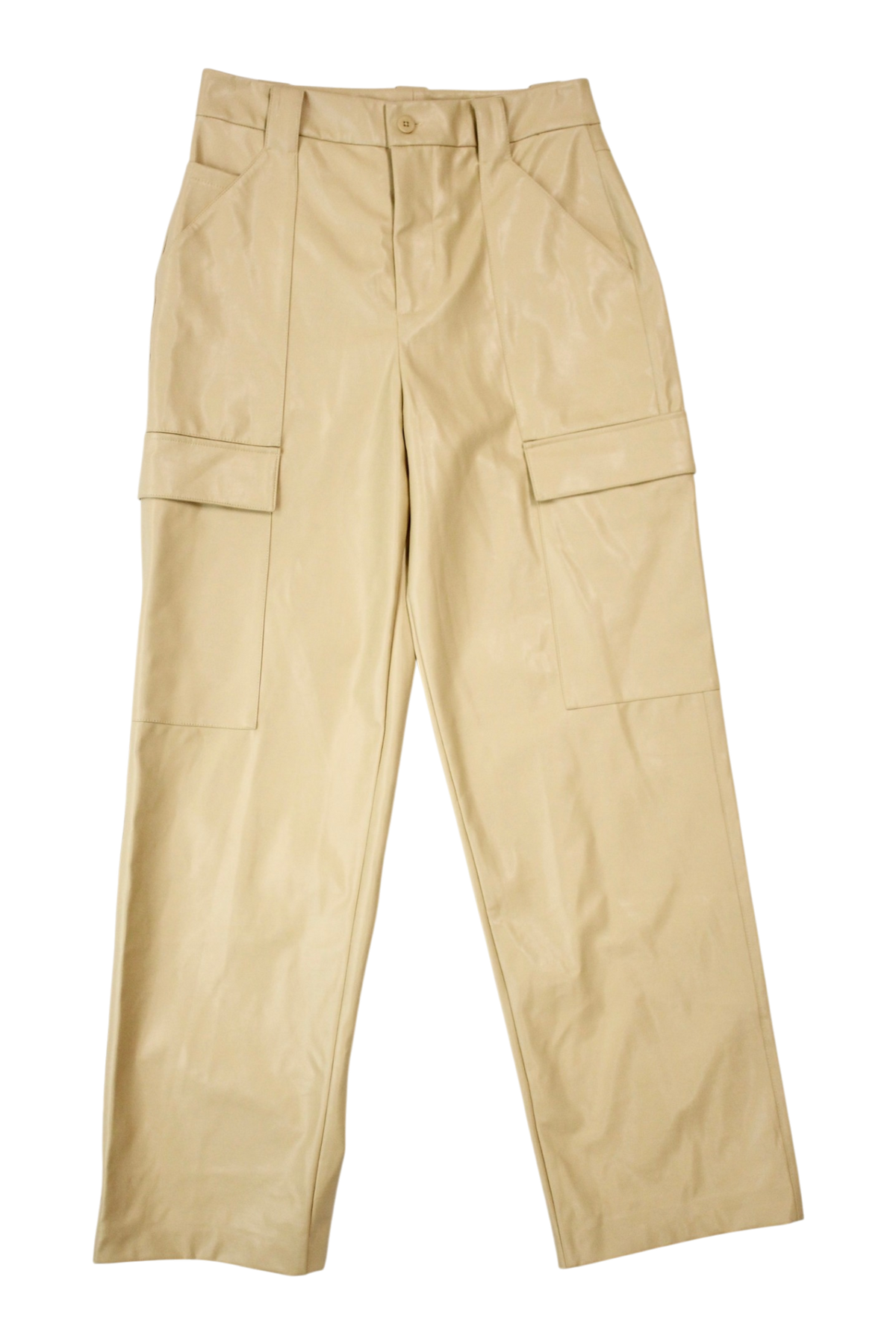 Helsa - Pleather Cargo Pants