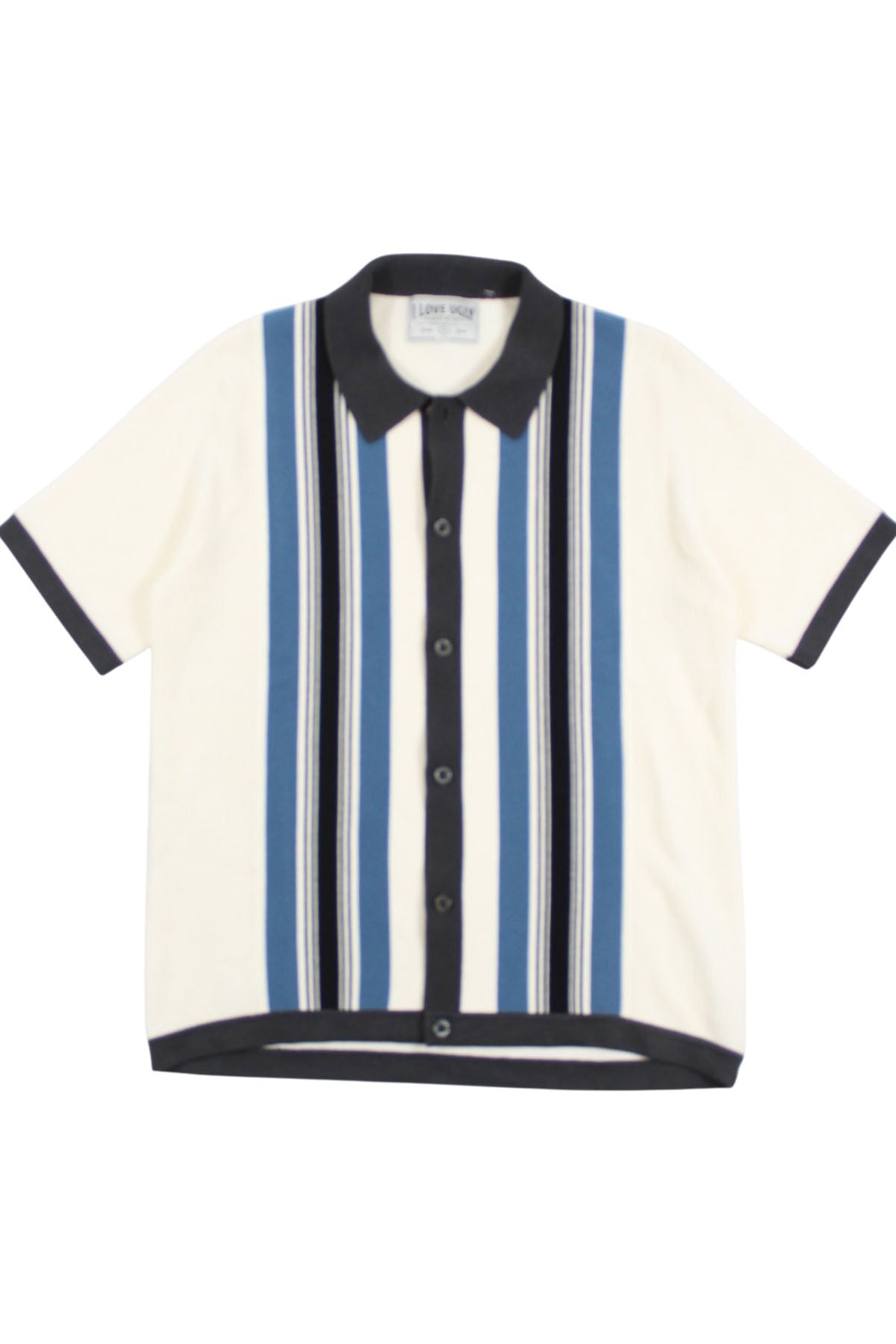 I Love Ugly - Knit Bowling Style Shirt