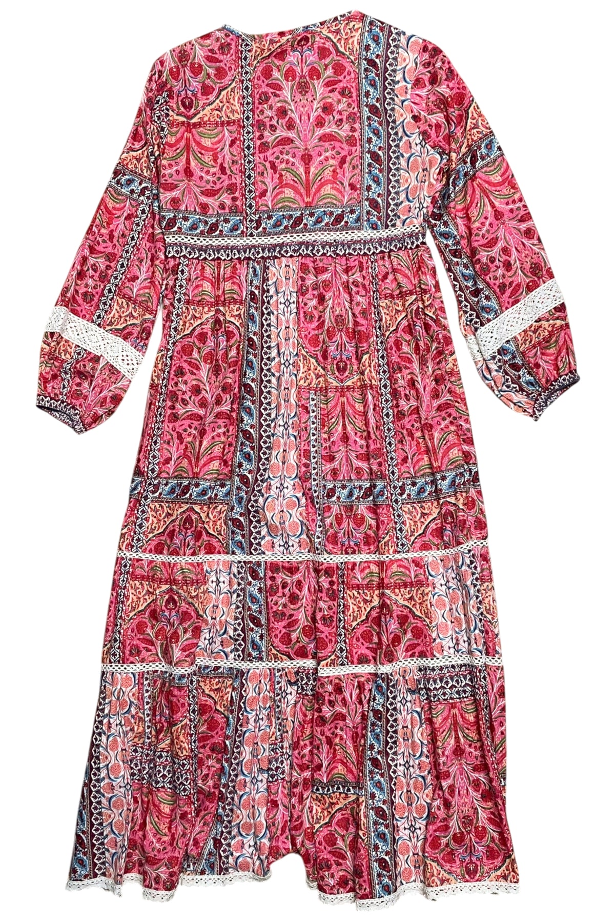 I Am Pylgrym - Floral Boho Maxi Dress