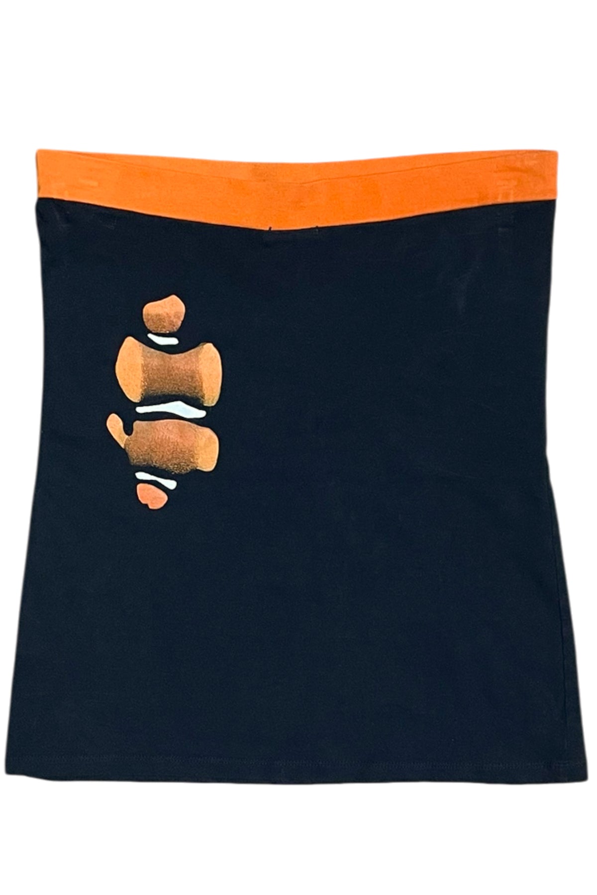 Tzusk - Clownfish Print Strapless Top