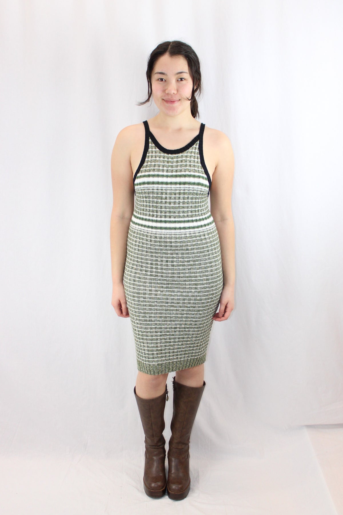 Wynn Hamlyn - Ribbed Knit Dress