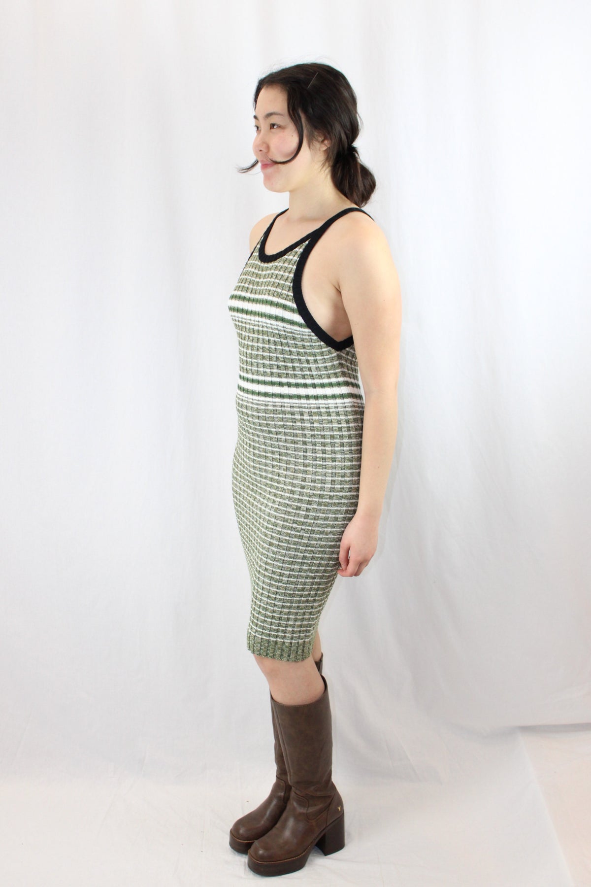Wynn Hamlyn - Ribbed Knit Dress