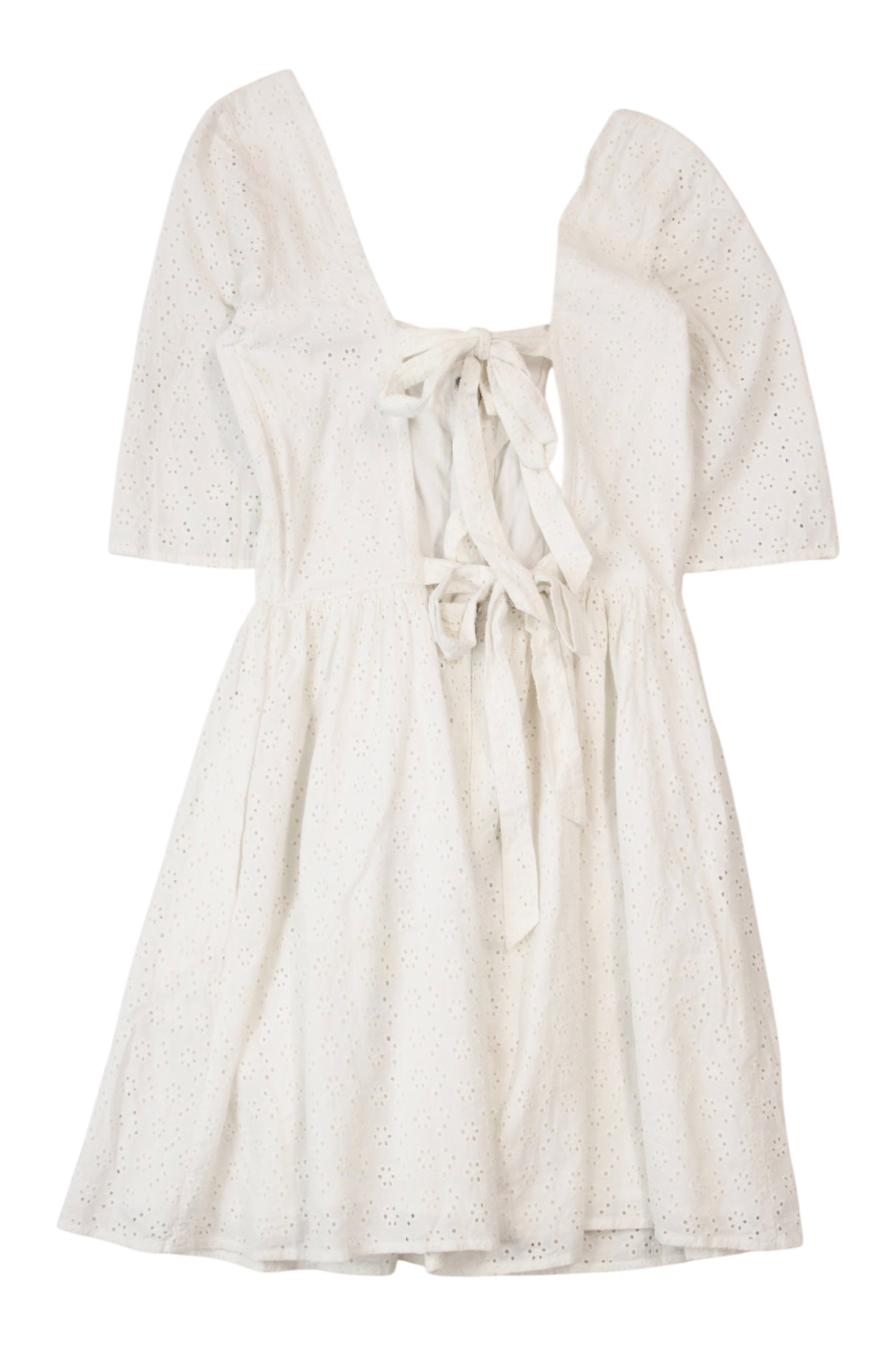 L'ecole des Femmes - Broderie Anglaise Mini Dress