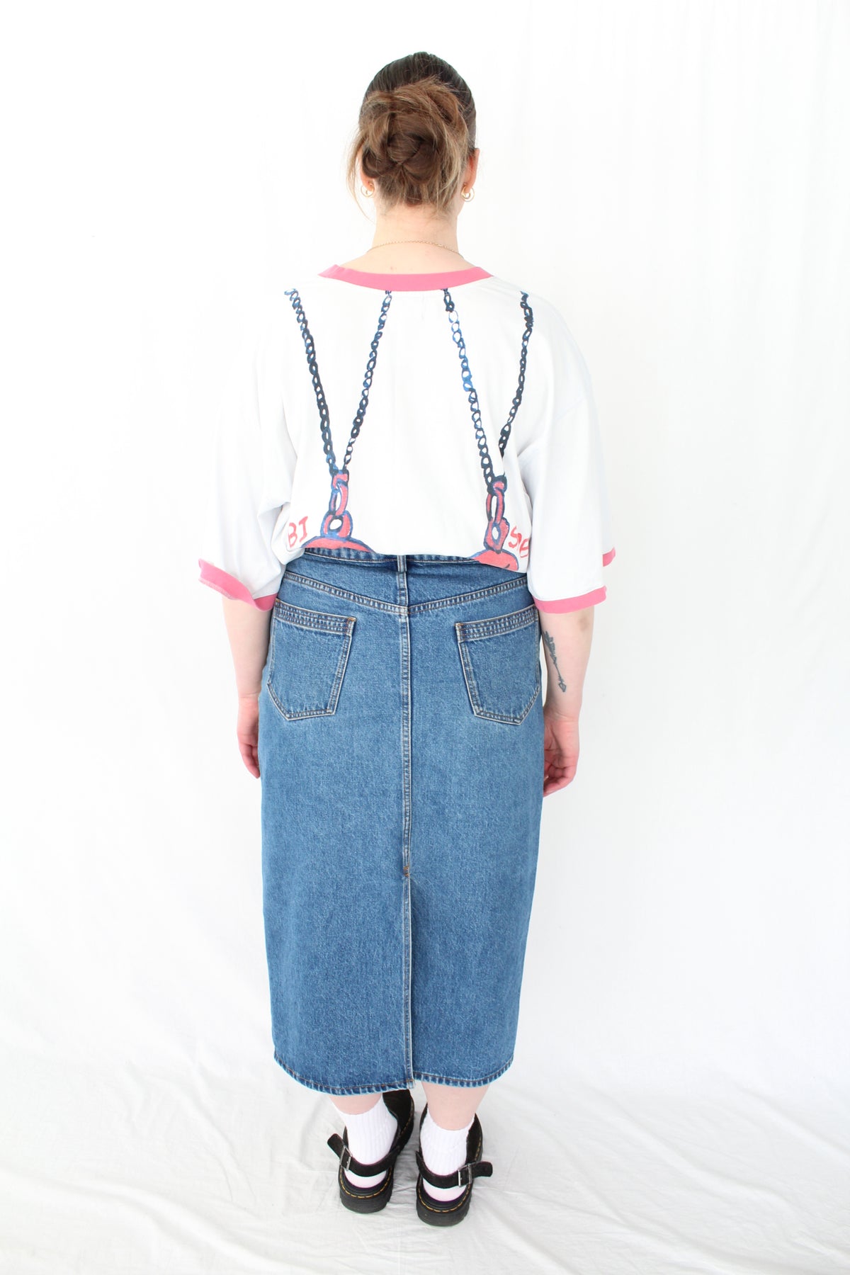 Ruby - Denim Midi Skirt