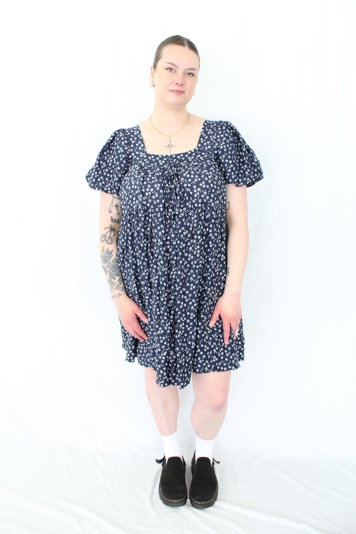 Lee Mathews - Babydoll Mini Dress