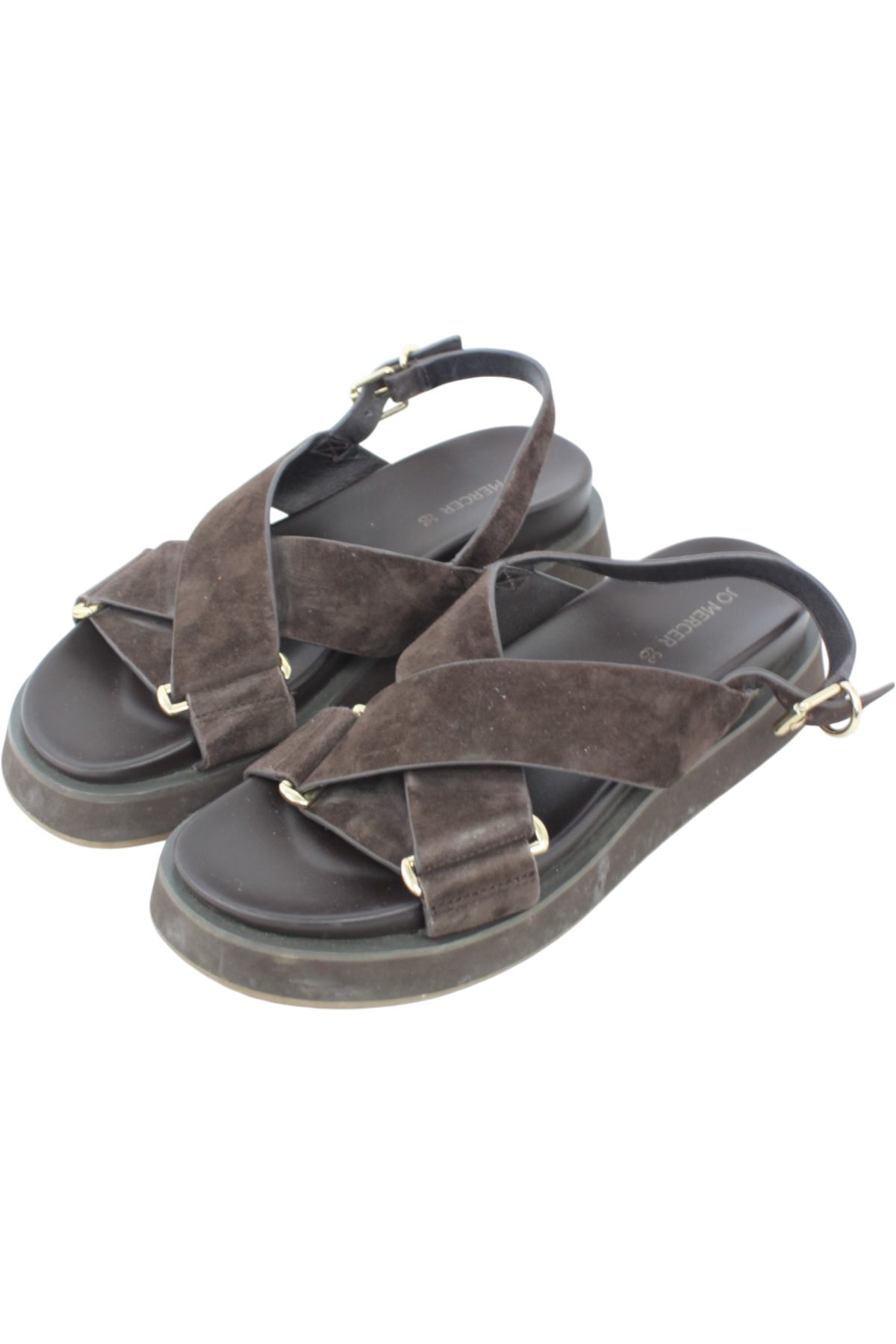 Jo Mercer - Suede Strap Sandals