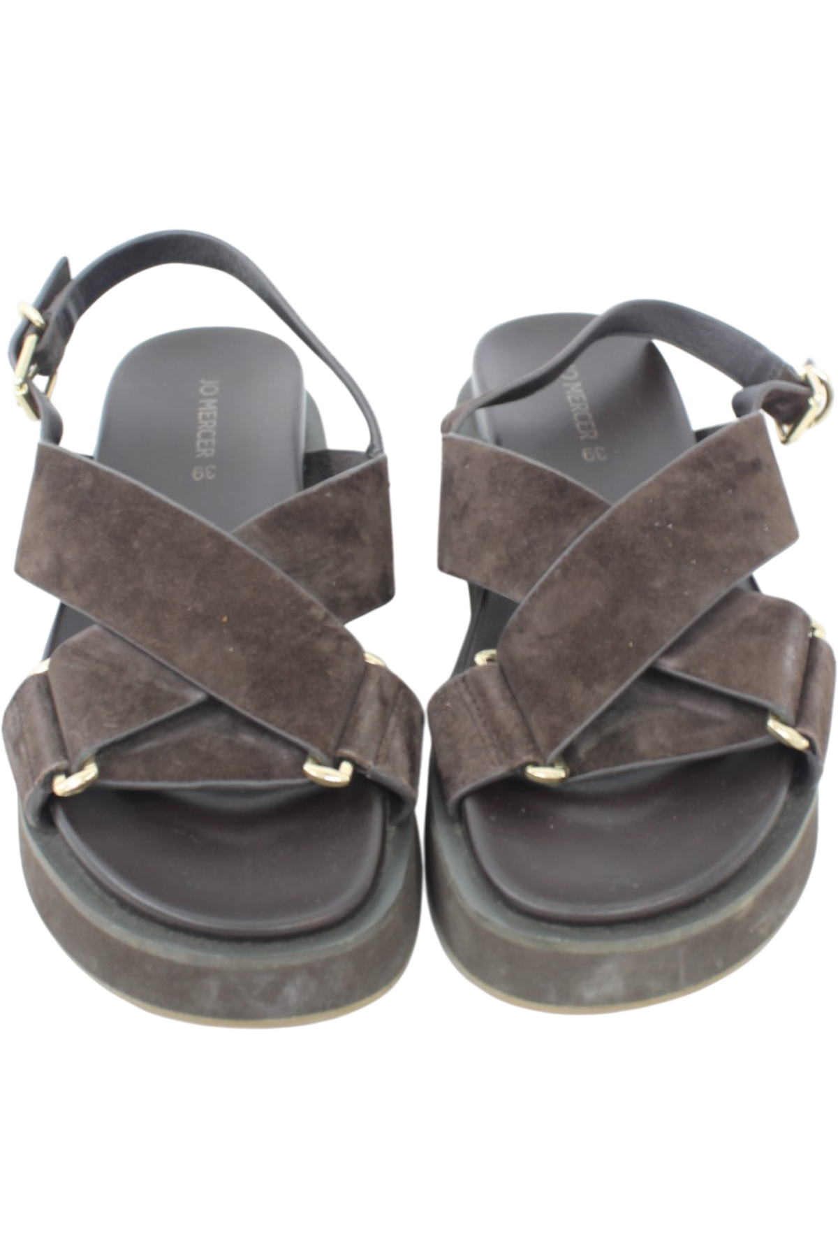 Jo Mercer - Suede Strap Sandals