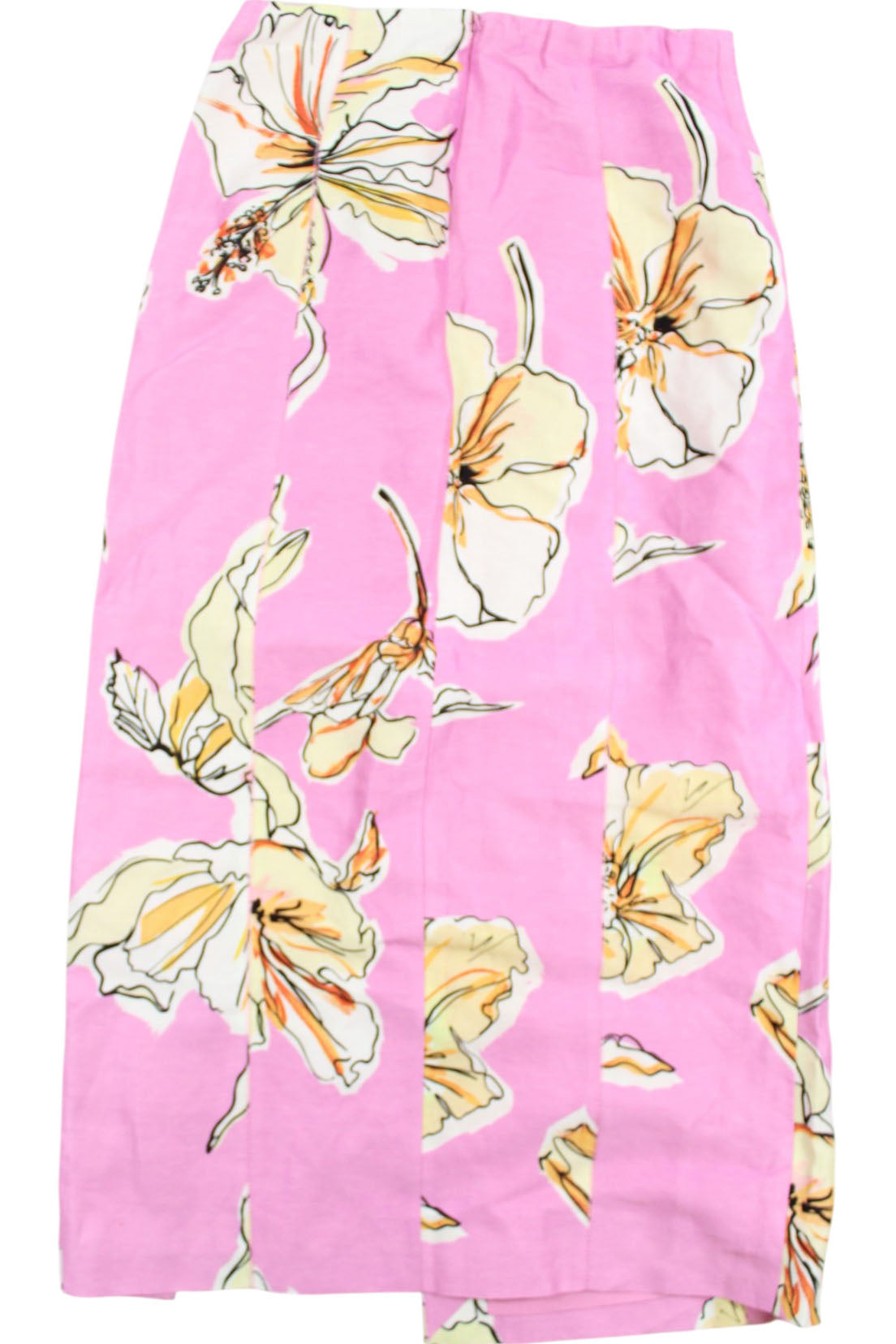 Aje - Linen Midi Skirt