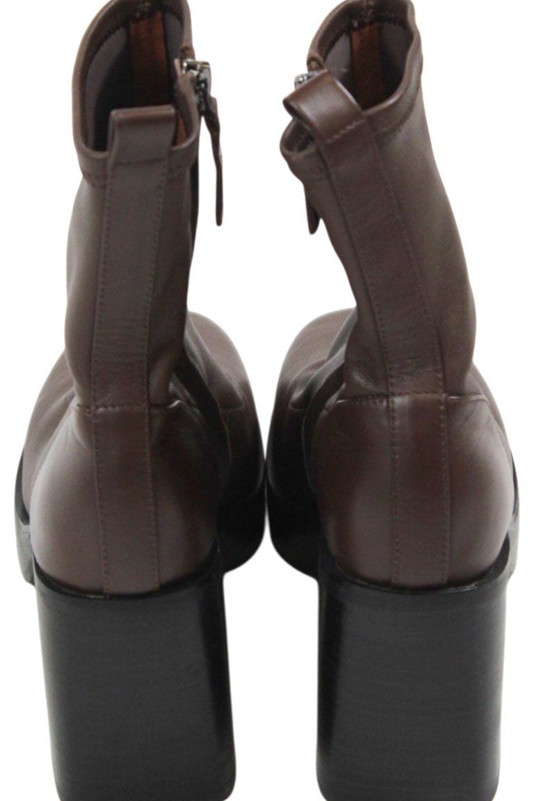 Bronwyn - Faux Leather Ankle Boots