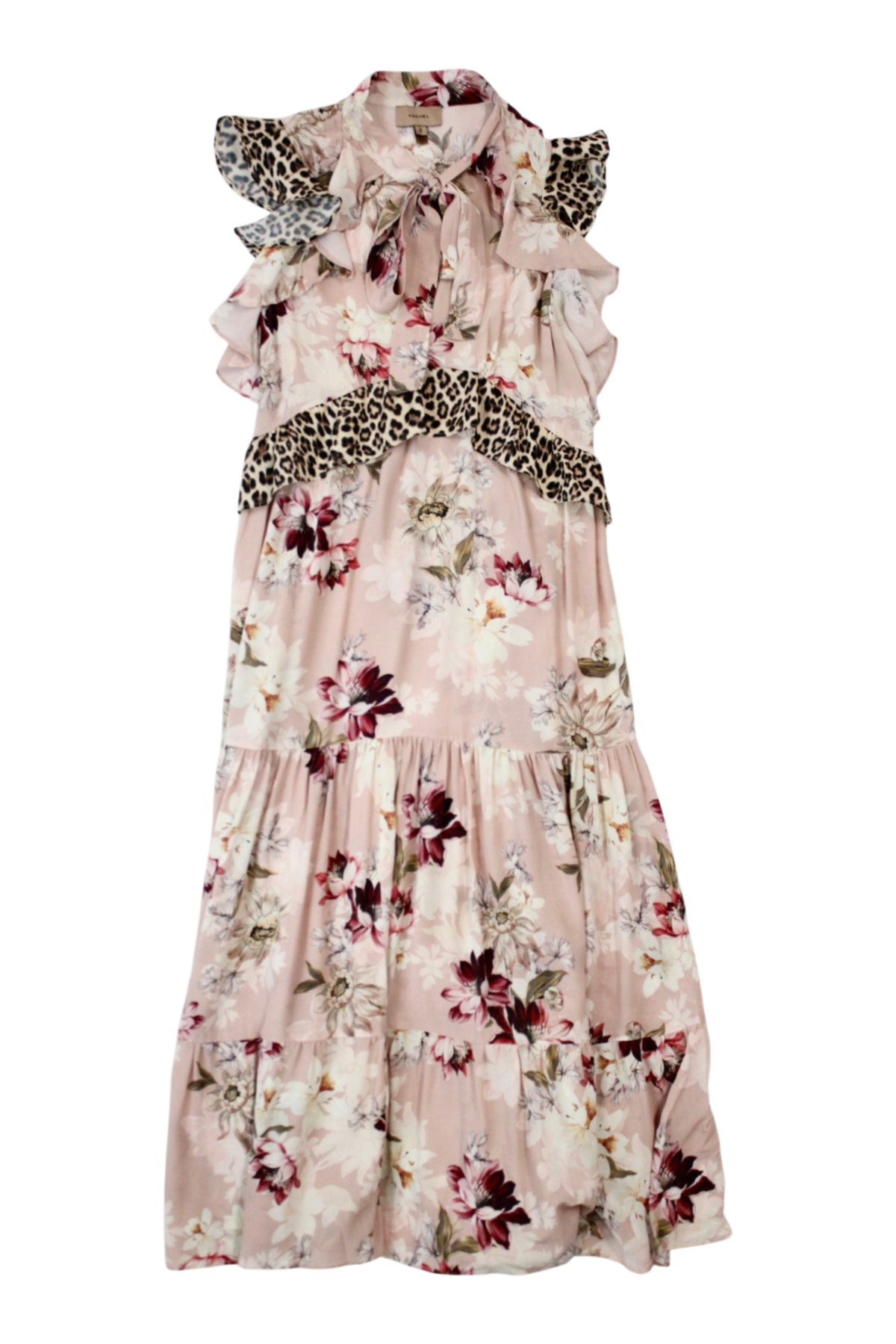 Kachel - 100% Silk Midi Dress