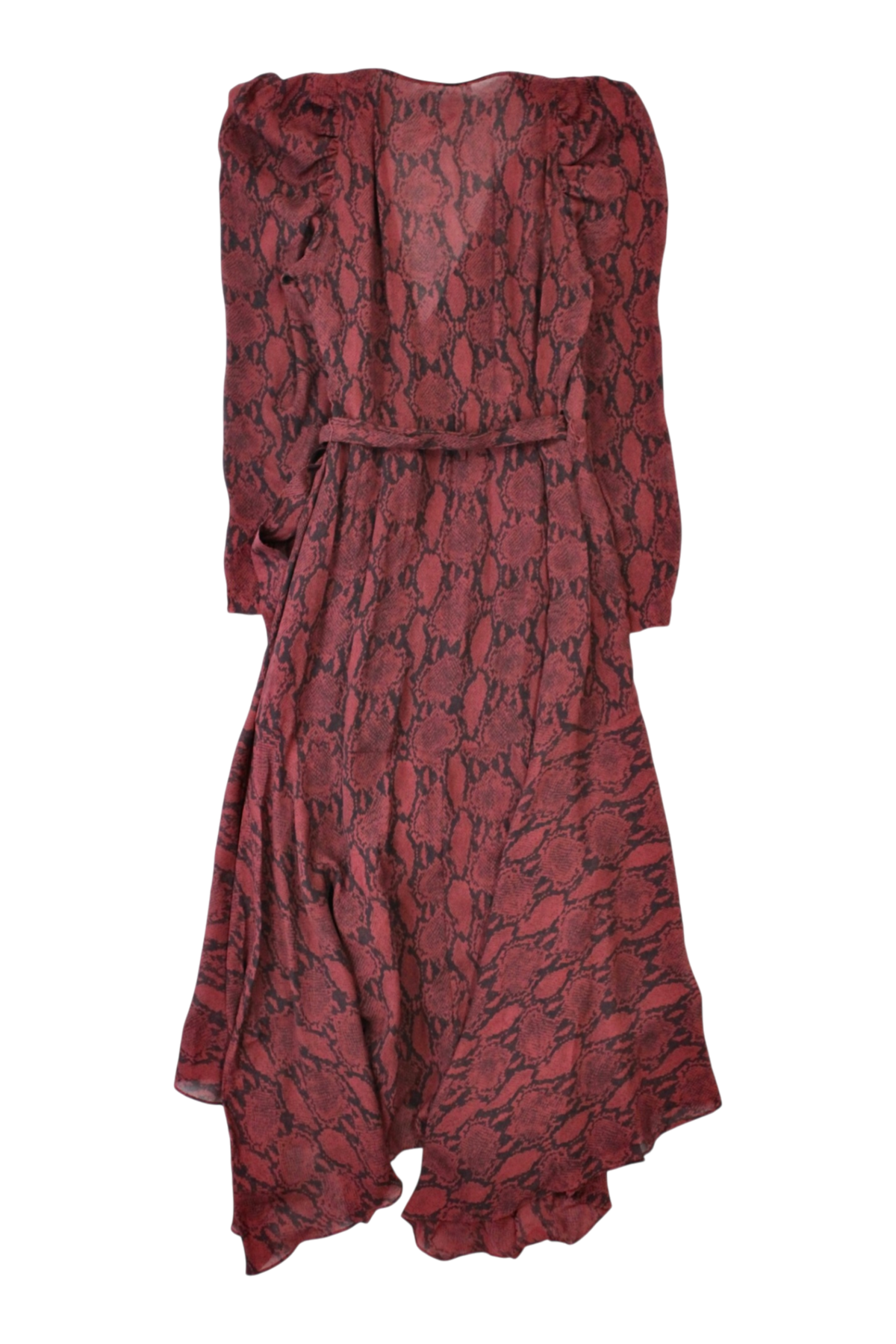 A.L.C. - Snake Print Wrap Dress
