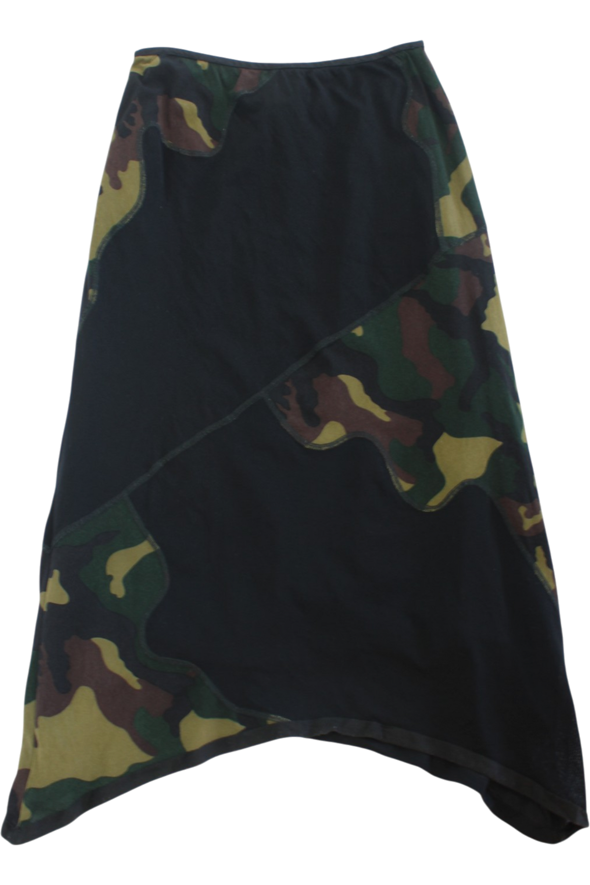 Verge - Vintage Camo Midi Skirt