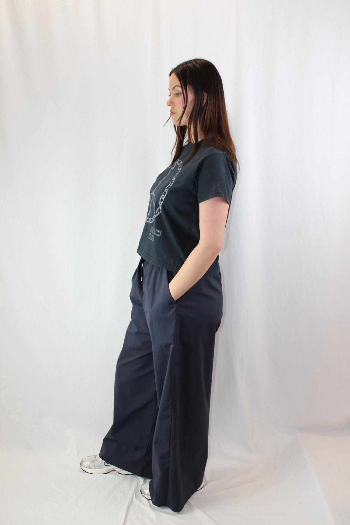St Agni - Poplin Wide-Leg Pants