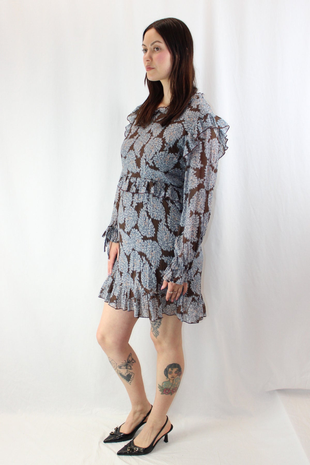 Leo + Be - Boho Print Mini Dress