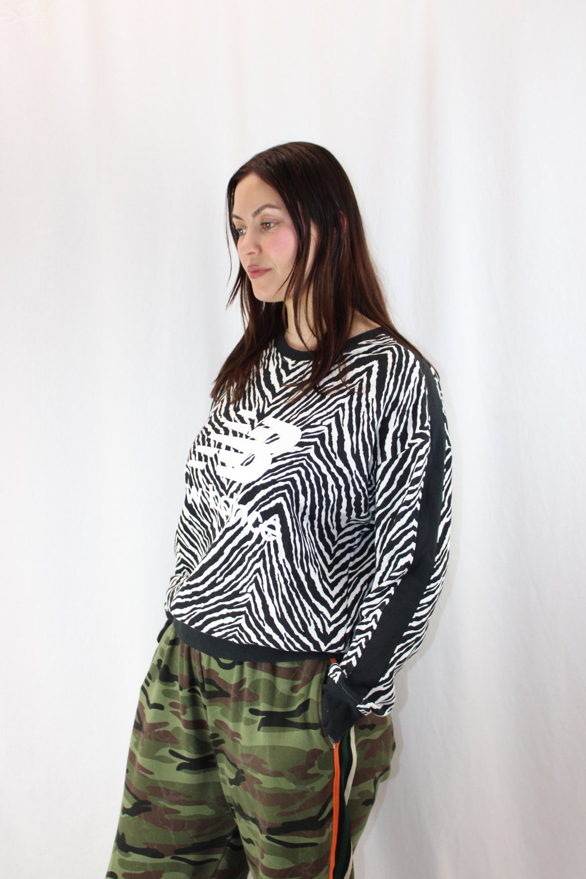 New Balance - Animal Print Sweatshirt