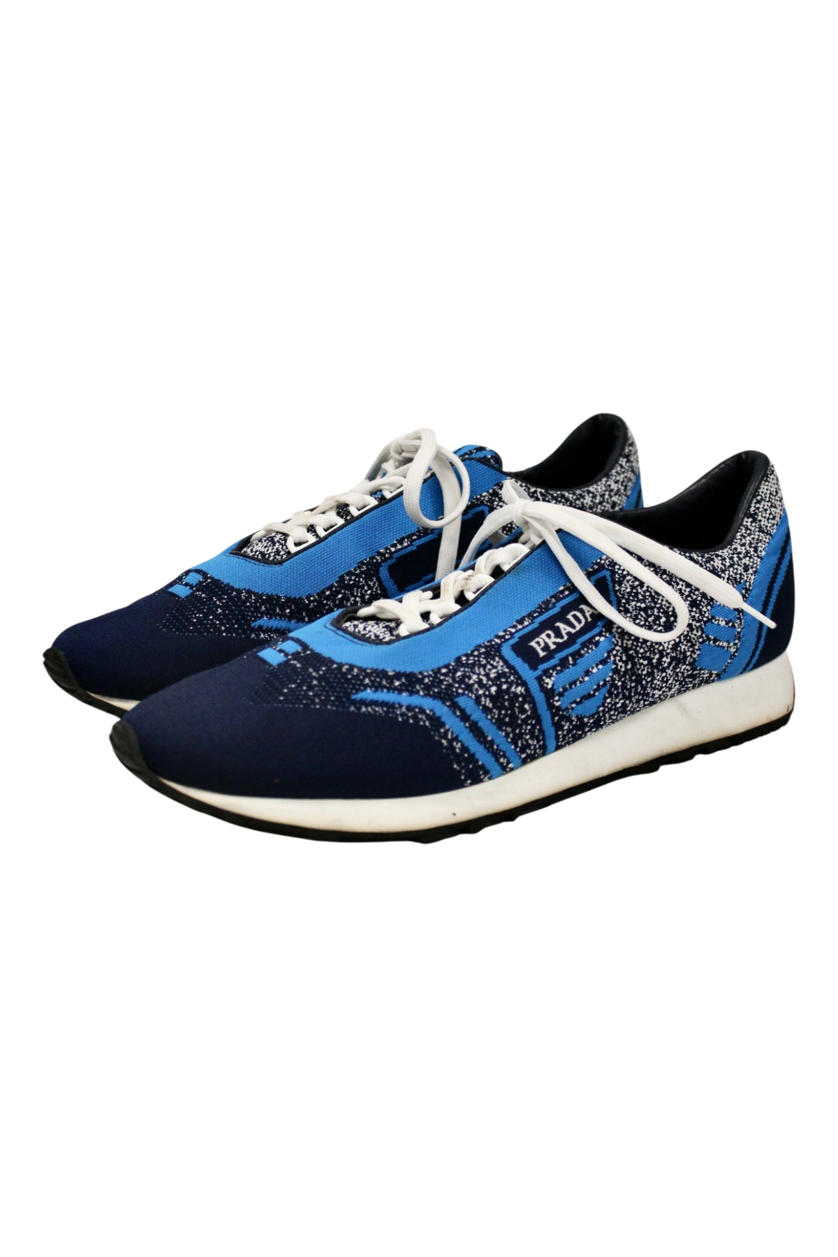 Prada - Milano 70 Stretch-Knit Sneakers