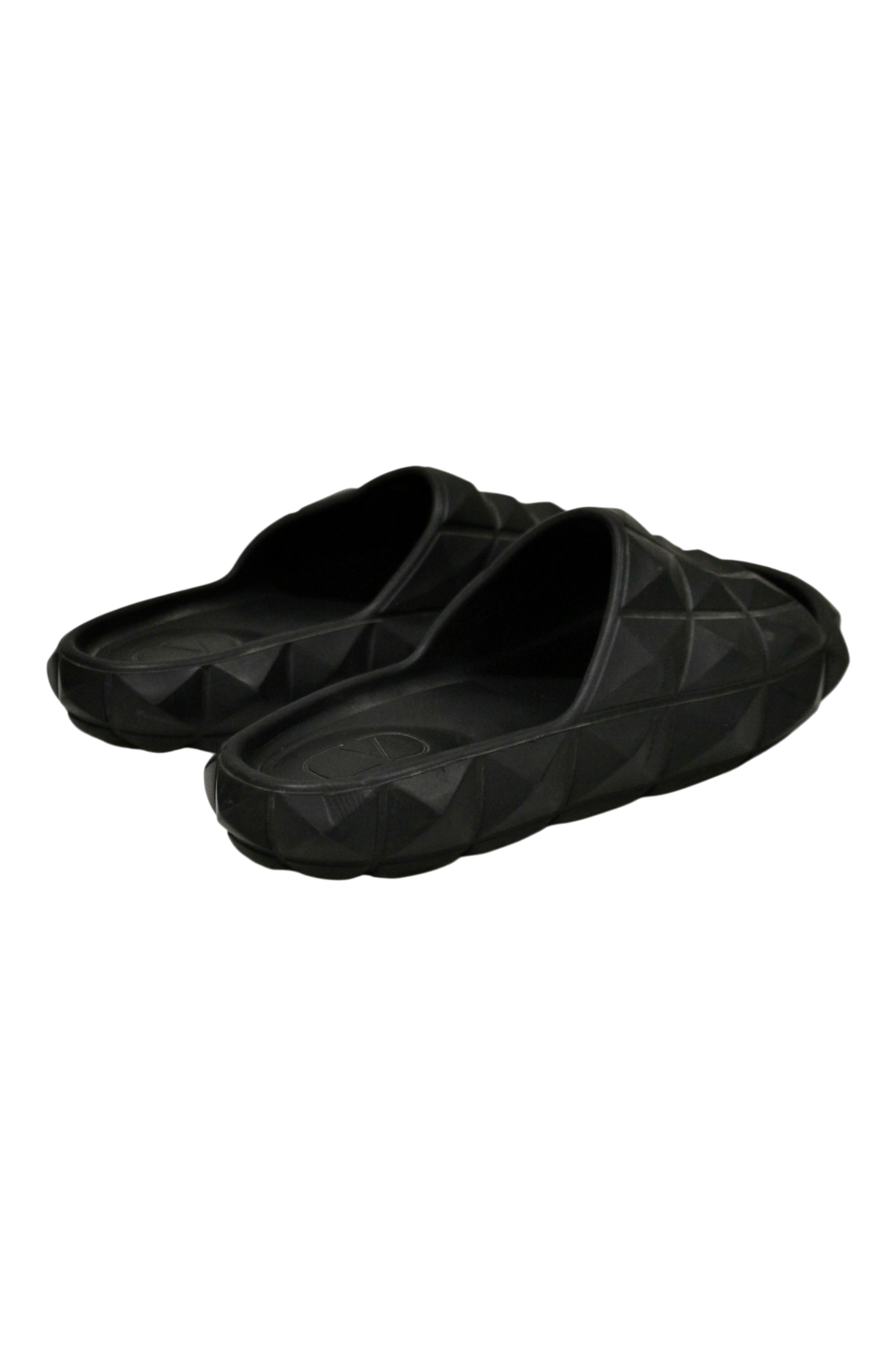 Valentino - Rock-Stud Rubber Slides