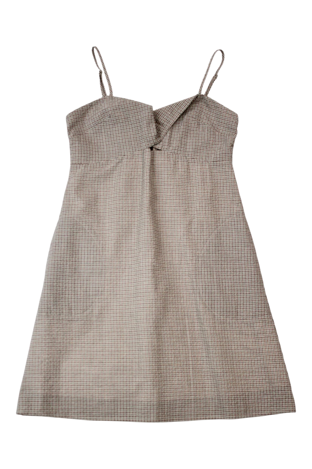 I Love Ugly - Checkered Mini Dress