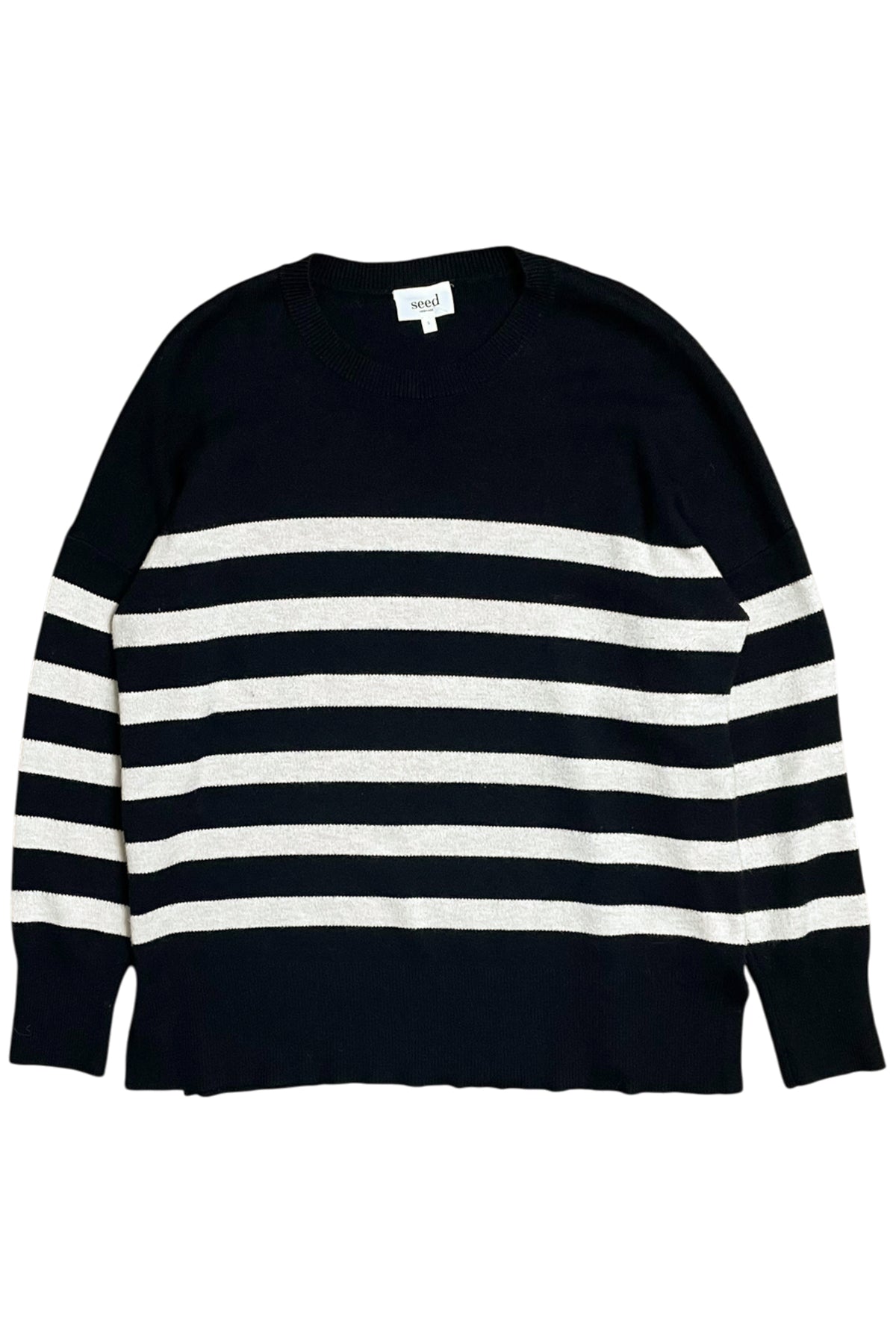 Seed Heritage - Striped Wool Blend Jumper