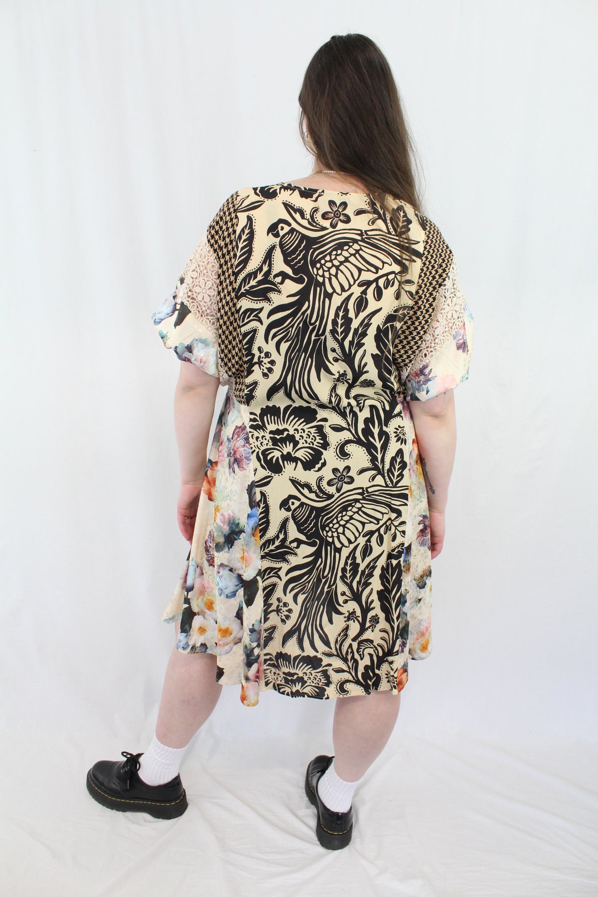 David Pond - Multi Patterned Midi Dress