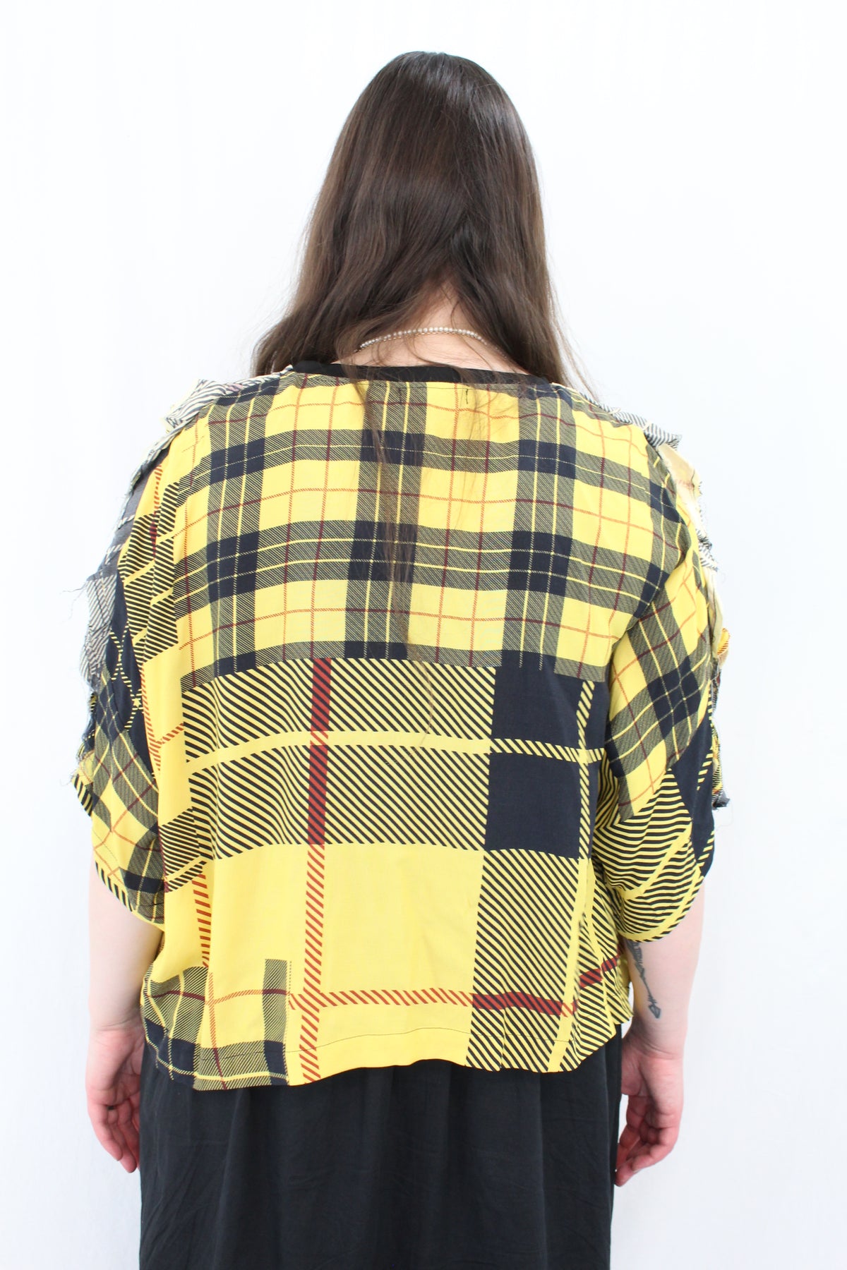 Salasai - Tartan Boxy Tee