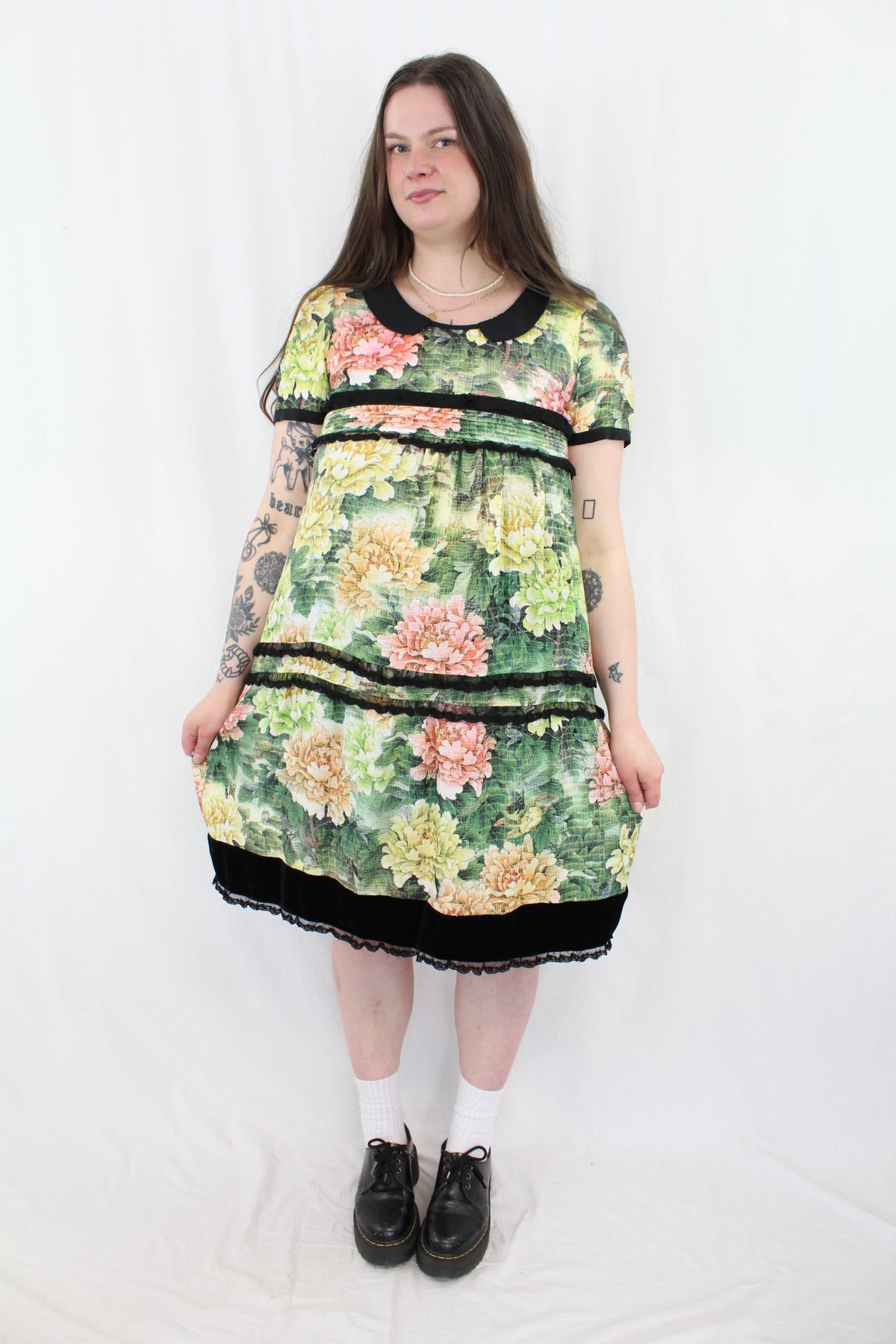 Trelise Cooper - Cool Tones Silk Dress