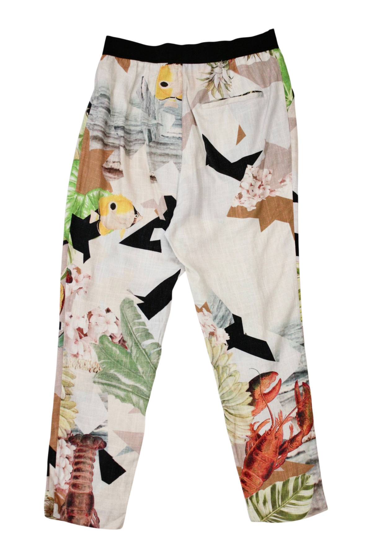 Salasai - Patterned Linen Pants