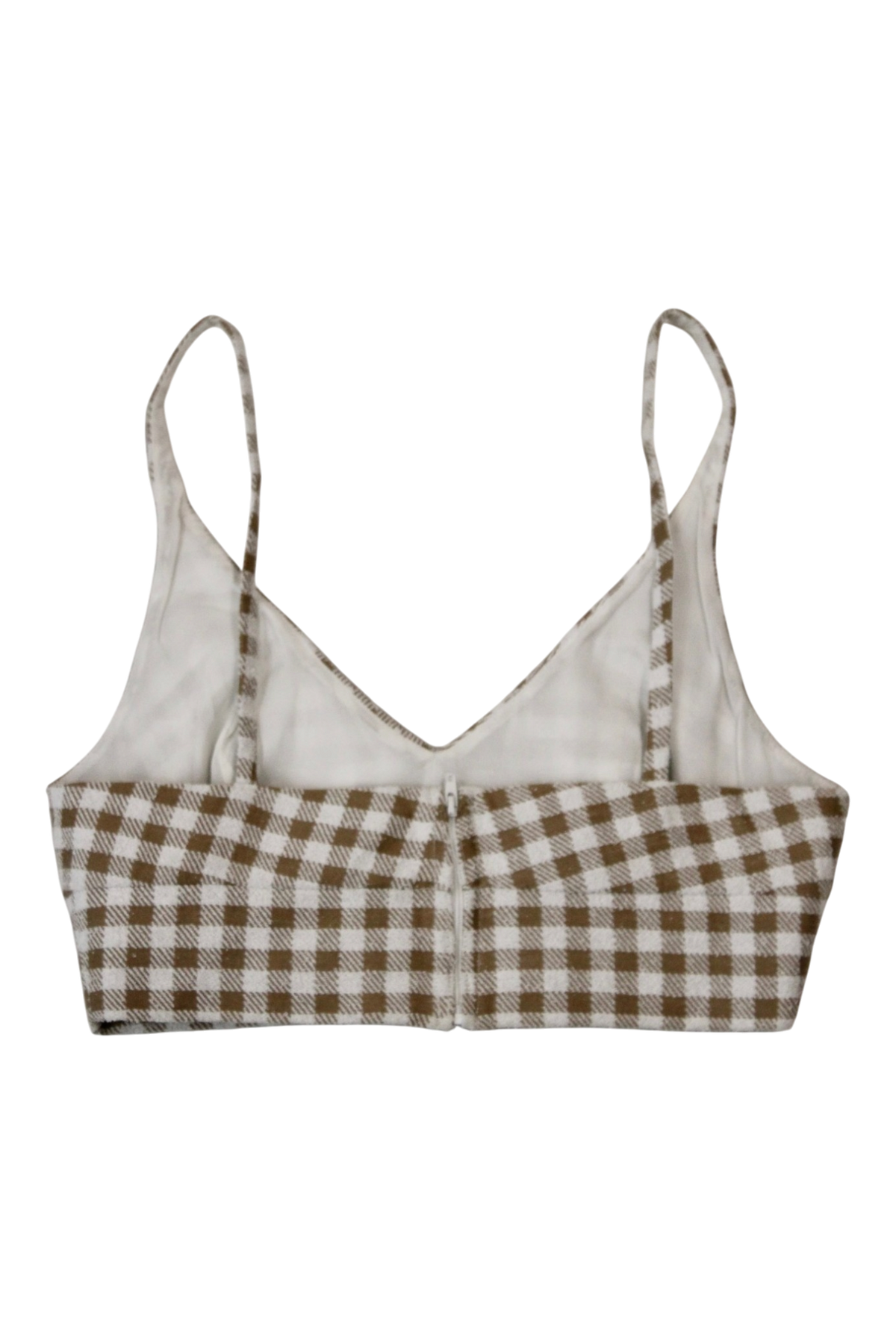 Scanlan & Theodore - Gingham Crop Top
