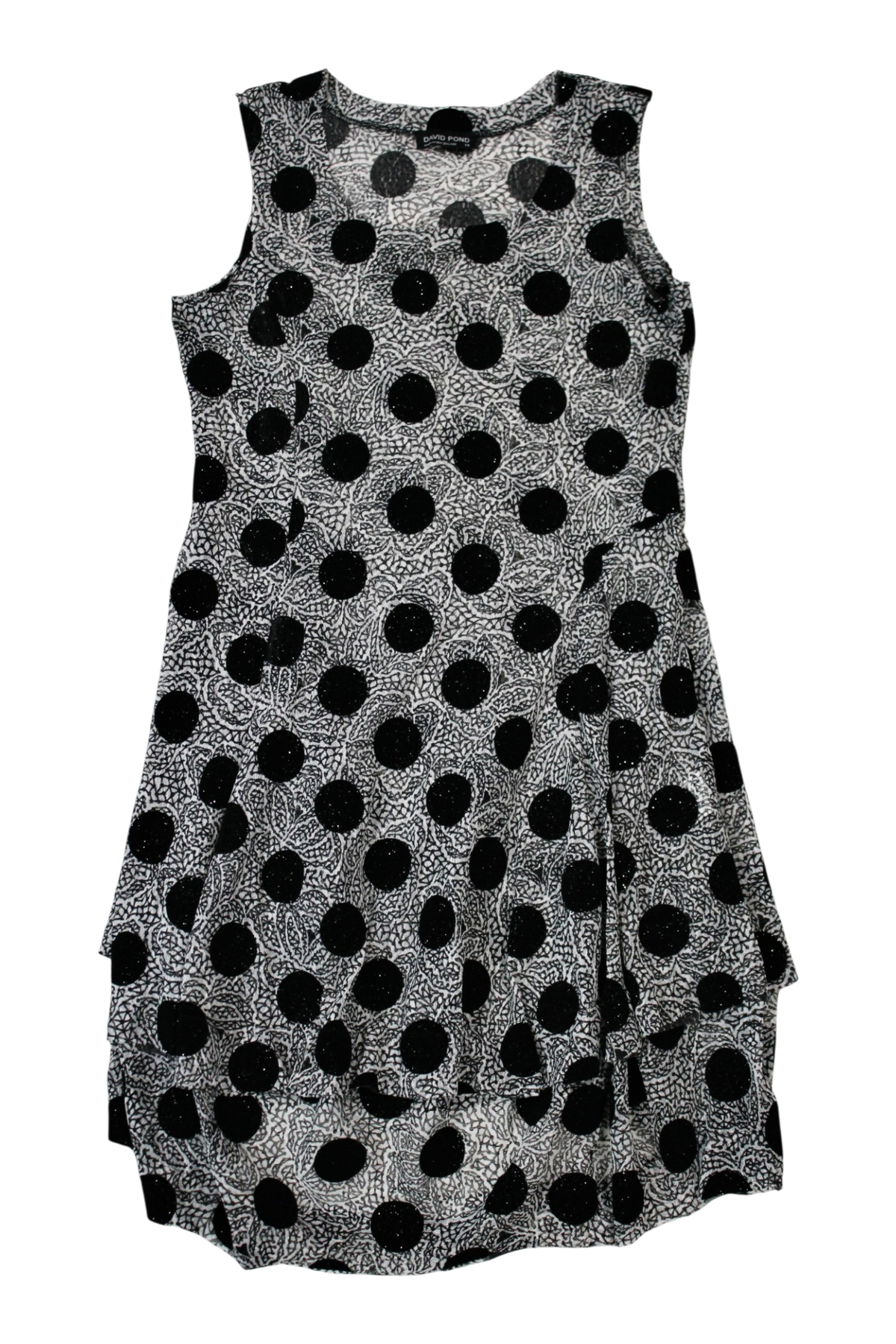David Pond - Glitter Spot Dress