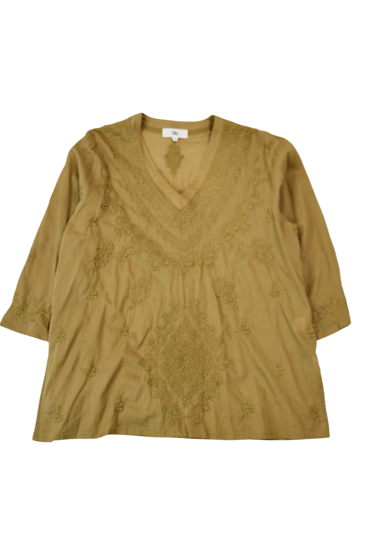 Sills - Embroidered Kaftan Top